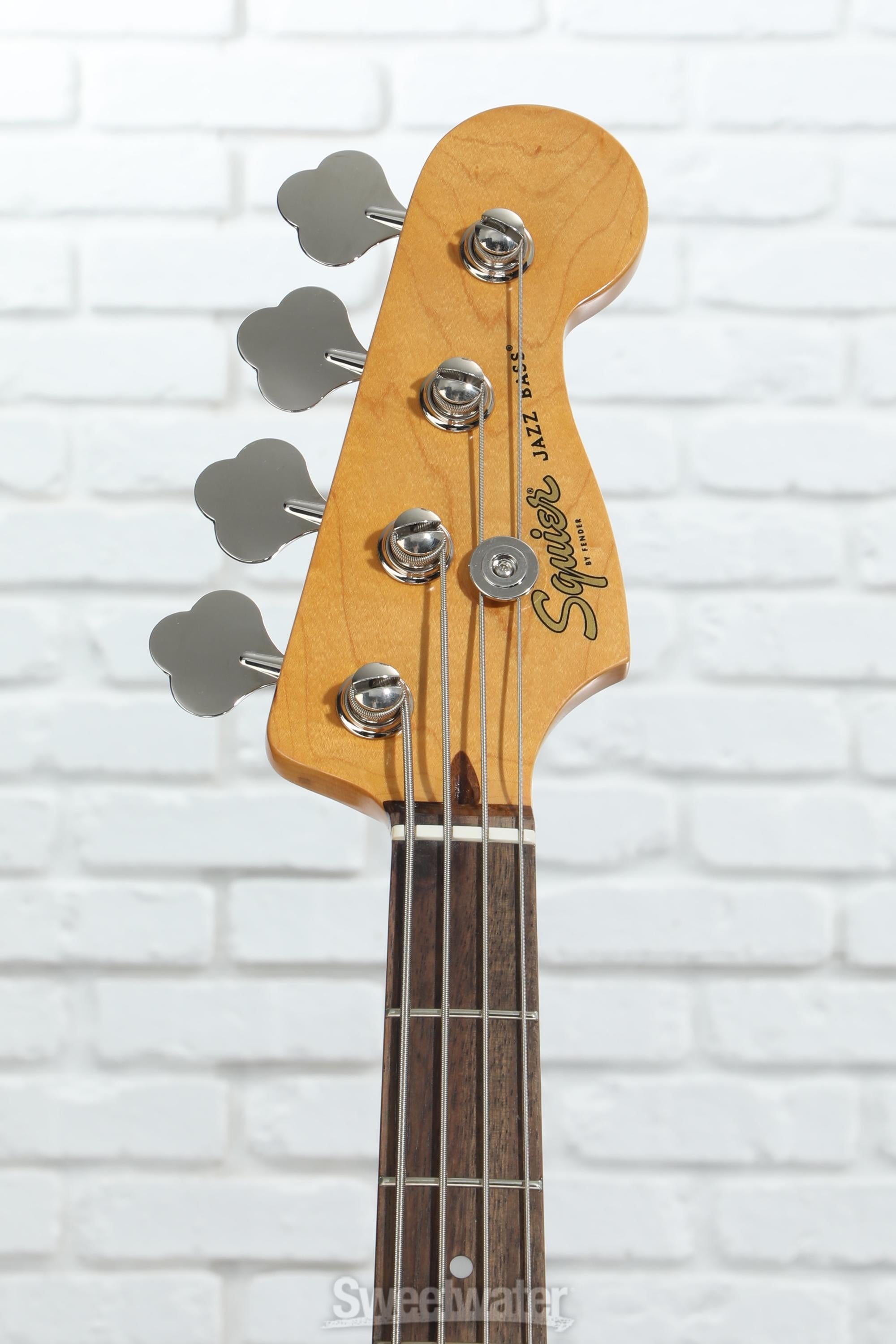 Squier Classic Vibe '60s Jazz Bass - Daphne Blue | Sweetwater