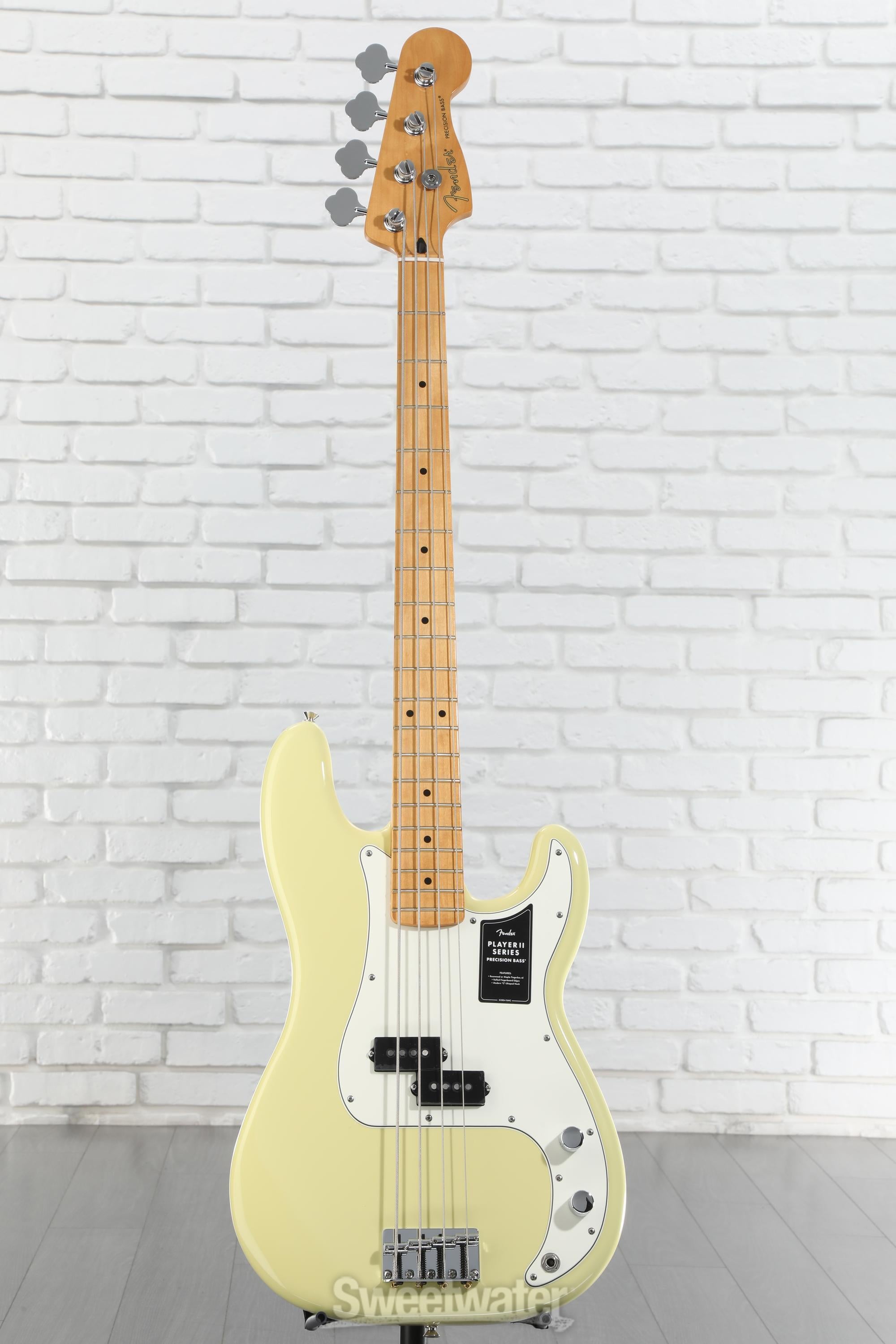 お*ｄ様 Fender Player II Precision Bass Yel Fender Player II Precision Bass, Maple- Hialeah Yellow