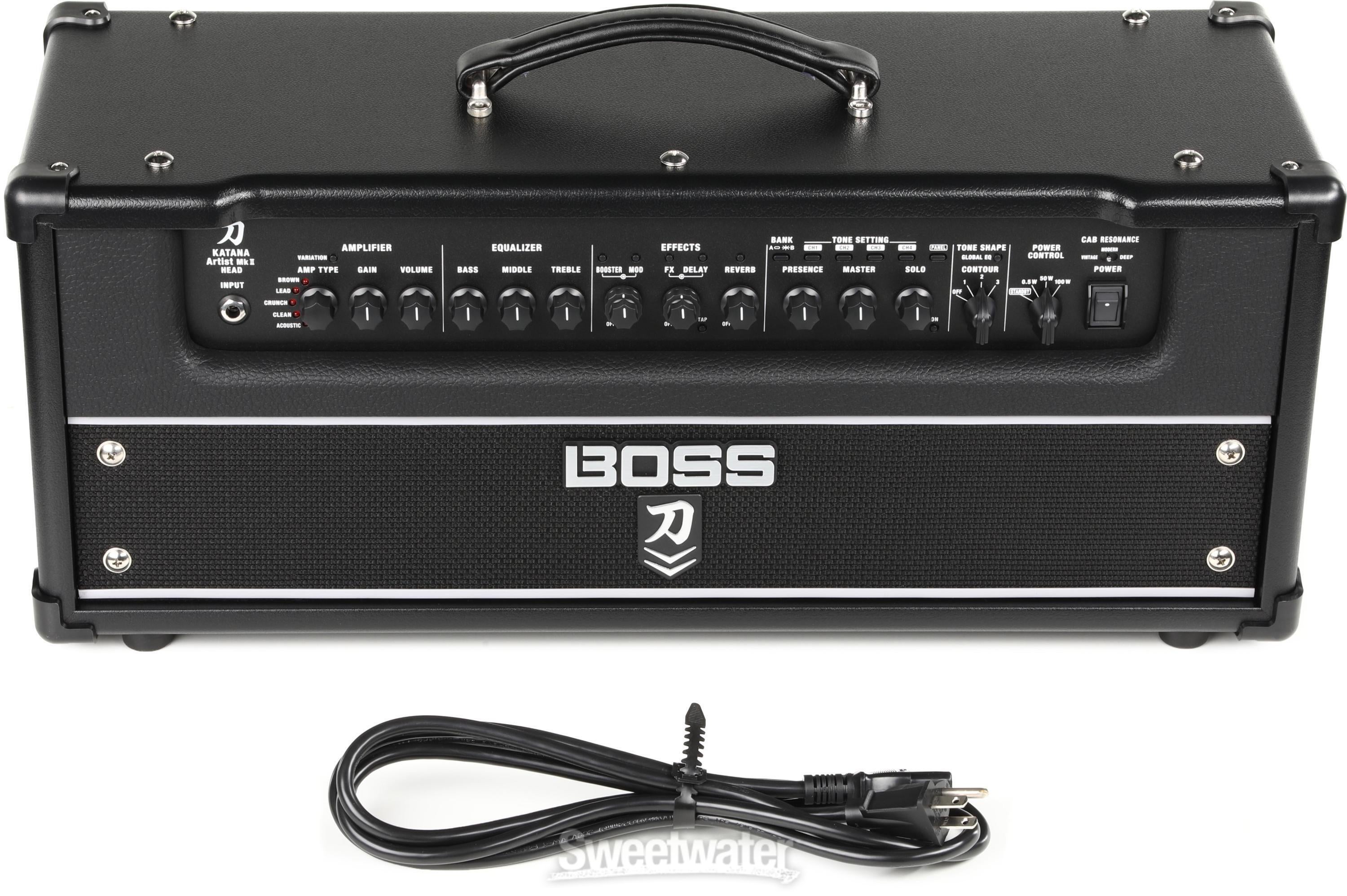 Boss Katana Artist Head MkII 100-watt Guitar Amp Head