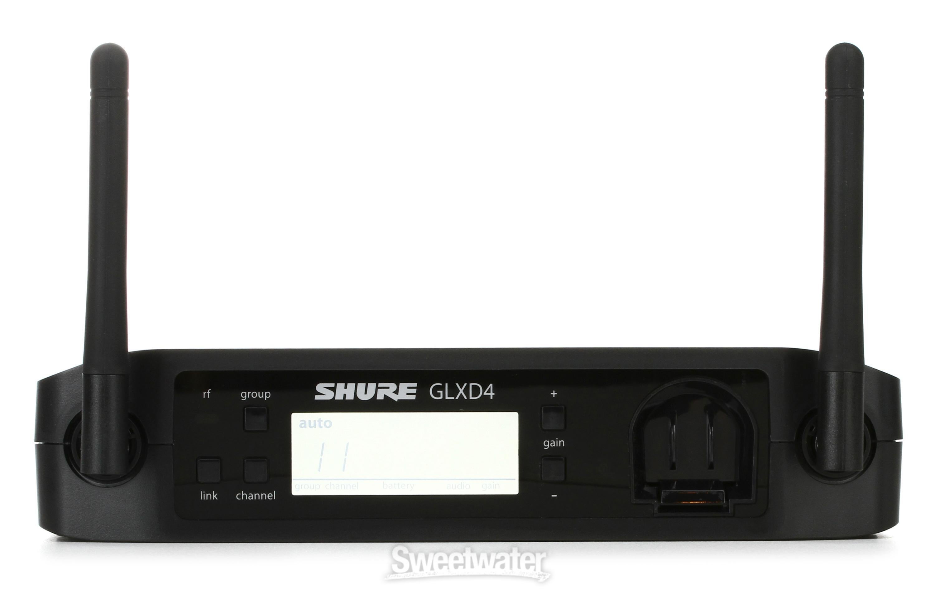 Shure GLXD24/B87A Digital Wireless Handheld Microphone System