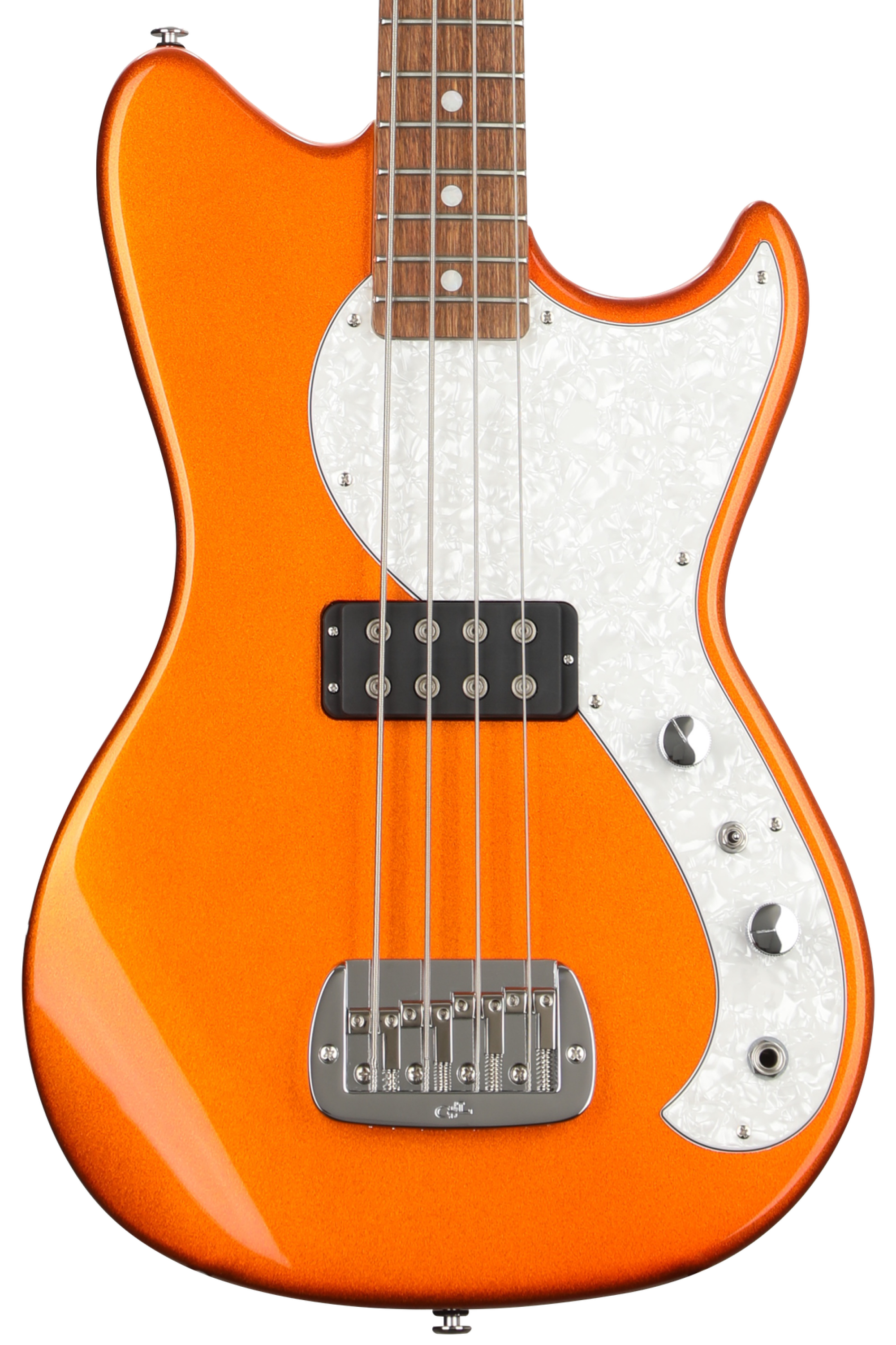 ベース G&L Fallout bass G&L Fullerton Deluxe Fallout Shortscale Electric Bass Alpine