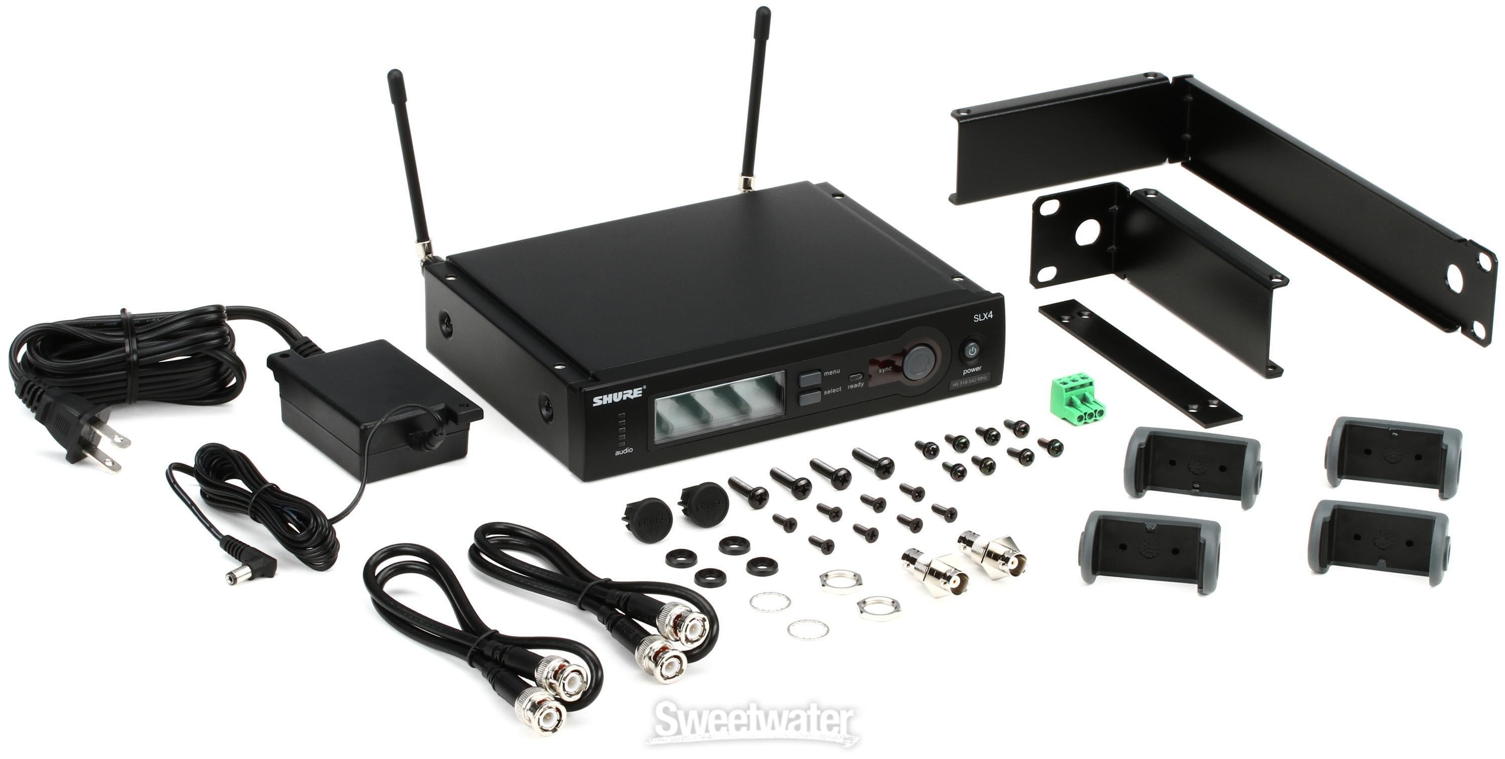 Amazon.com: Shure SLX4 Wireless Receiver (Transmitter Sold