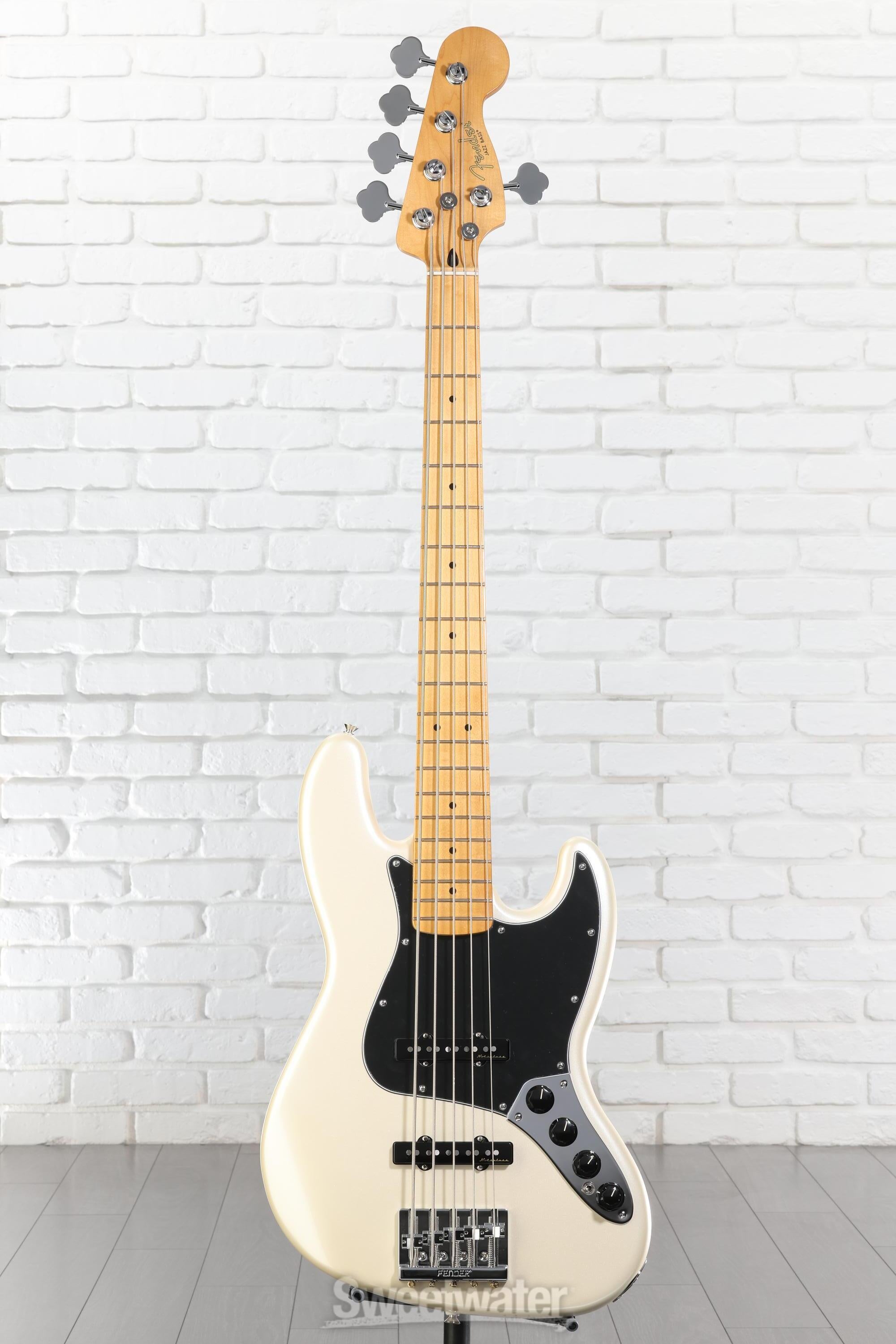 Fender Player II Modified Active Jazz Bass V - Olympic Pearl