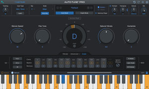 AutoTune Pro 11 Pitch-correction and Vocal Effects Plug-in