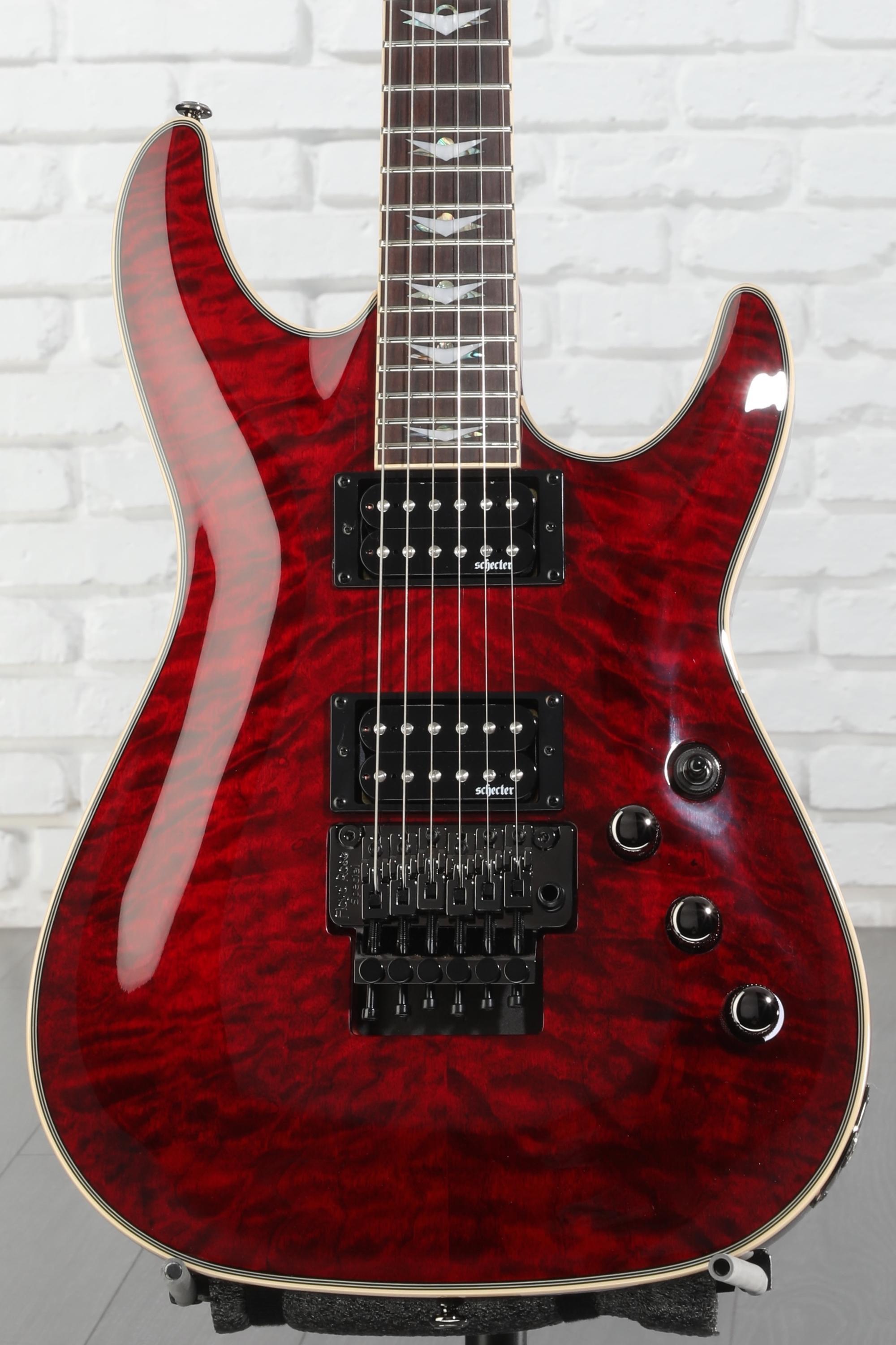 ギター Schecter Diamond Series Omen Extreme 6 Schecter Omen Extreme 6 VSB - Schecter - Gitary elektryczne