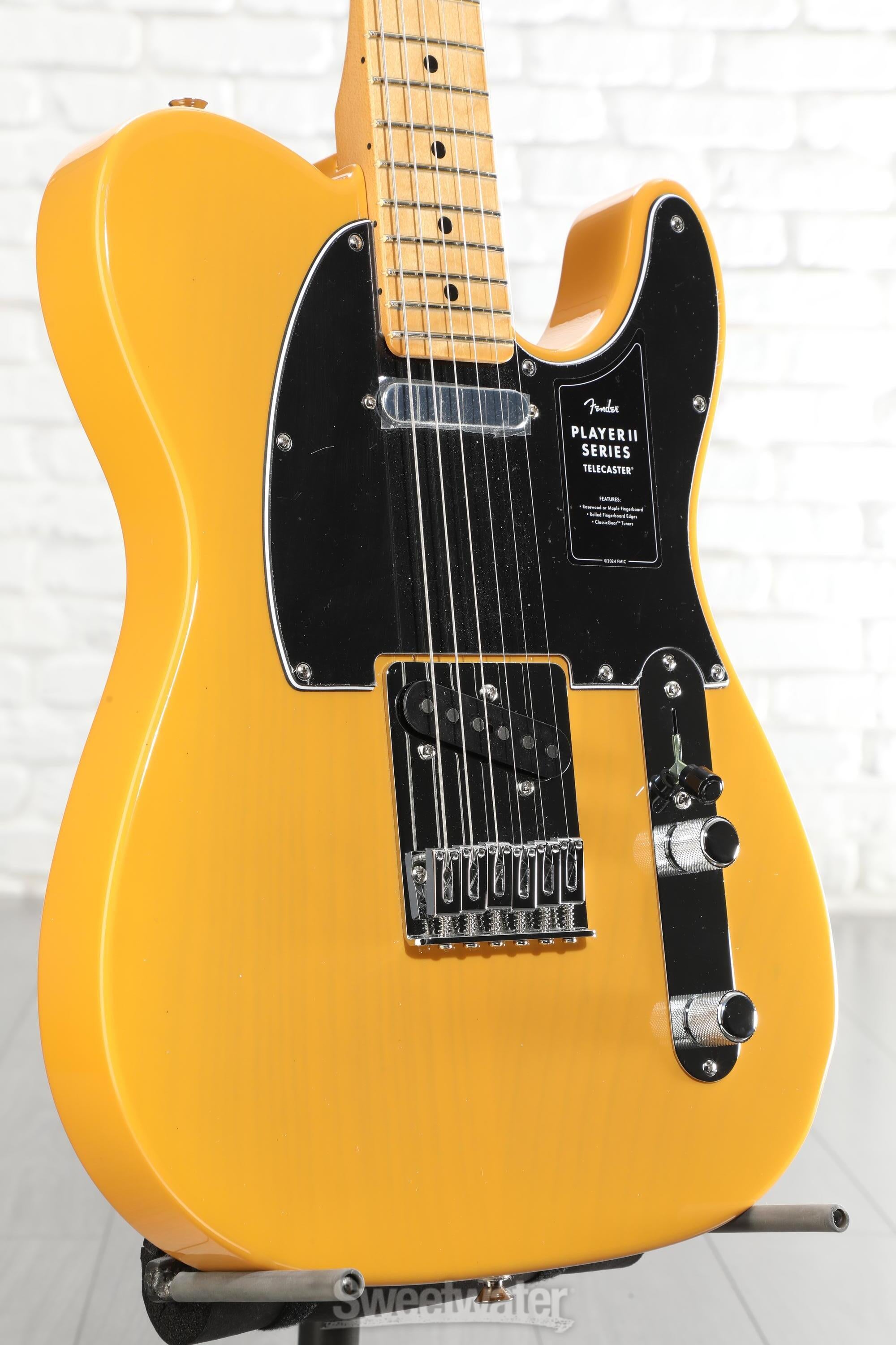 Fender Player II Telecaster Electric Guitar - Butterscotch Blonde with Maple Fingerboard
