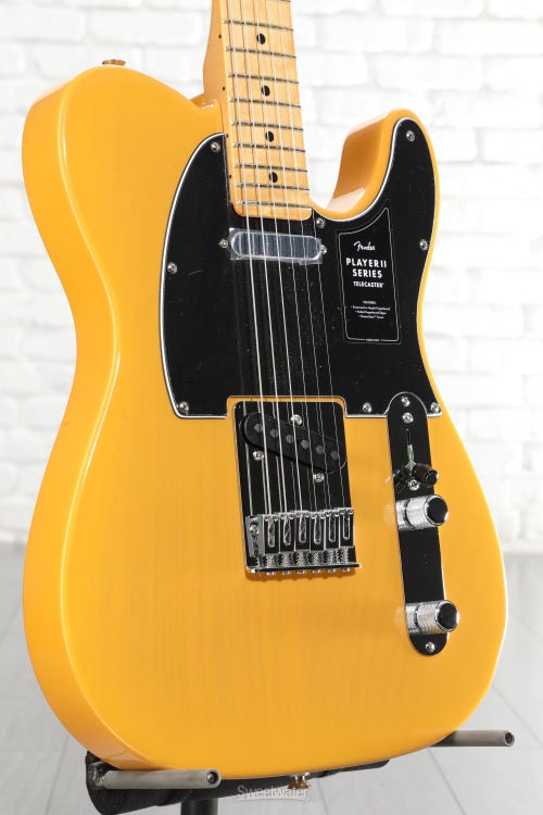 Fender Player II Telecaster Electric Guitar - Butterscotch Blonde with Maple Fingerboard