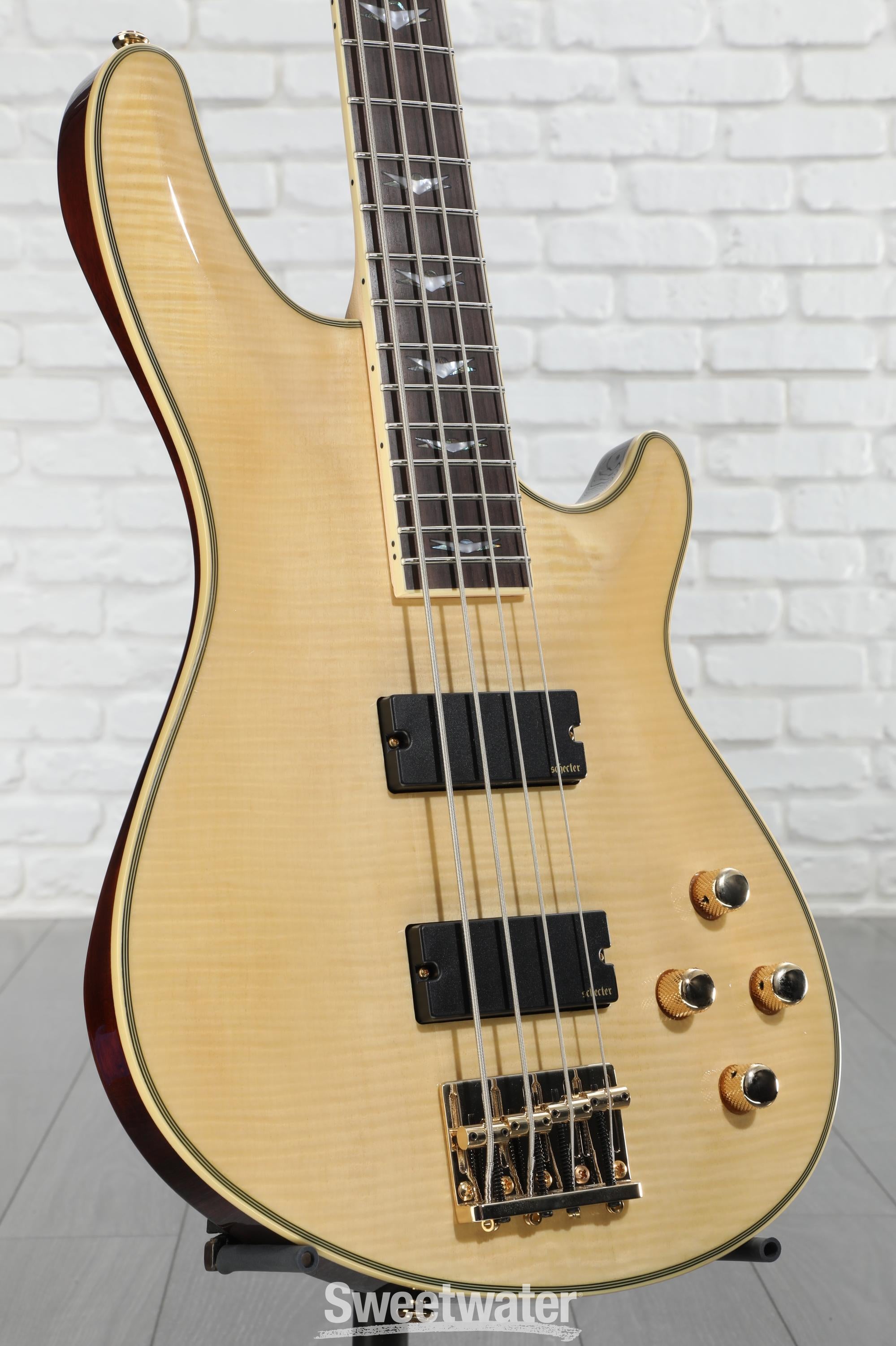 Schecter Omen Extreme-4 Bass Guitar - Natural | Sweetwater
