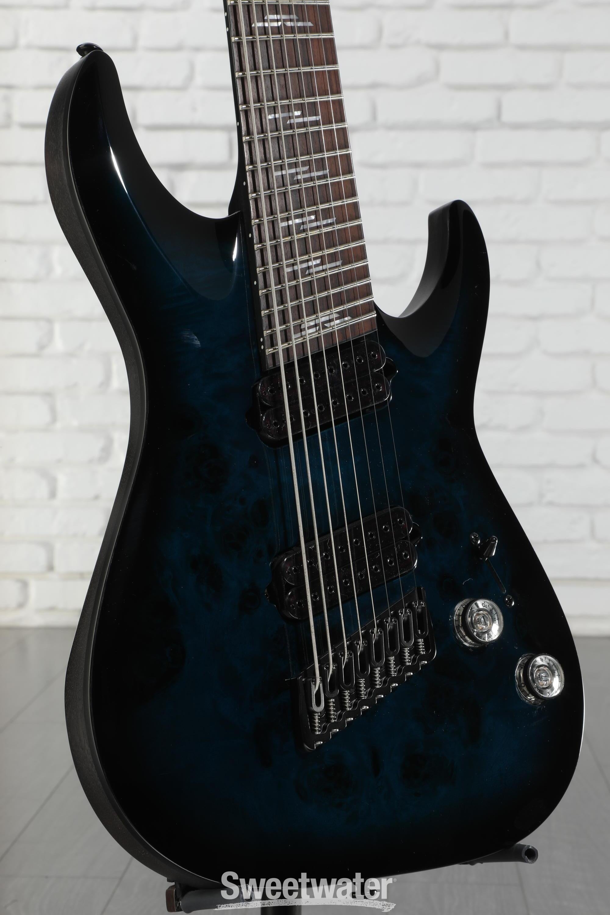 【希少】schecter OMEN-8 8弦ギター エレキギター Schecter Guitar Research OMEN-8 Electric Guitar Satin Walnut