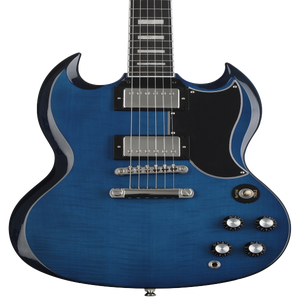 Epiphone SG Custom Electric Guitar - Viper Blue, Sweetwater Exclusive
