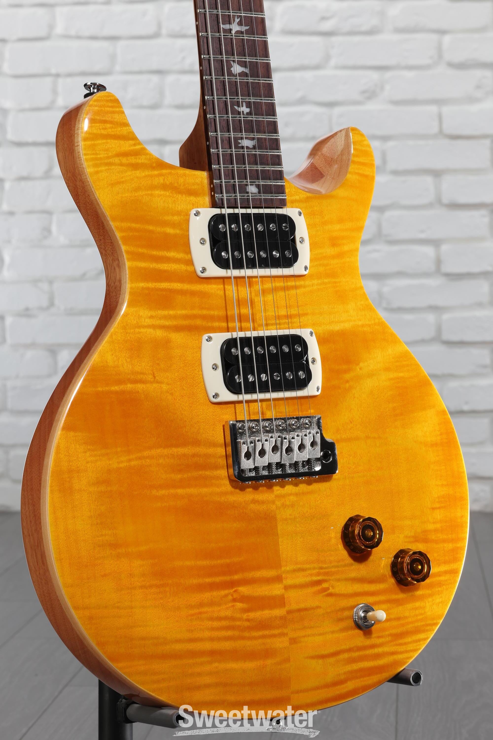 PRS SE Santana Electric Guitar - Santana Yellow Reviews | Sweetwater