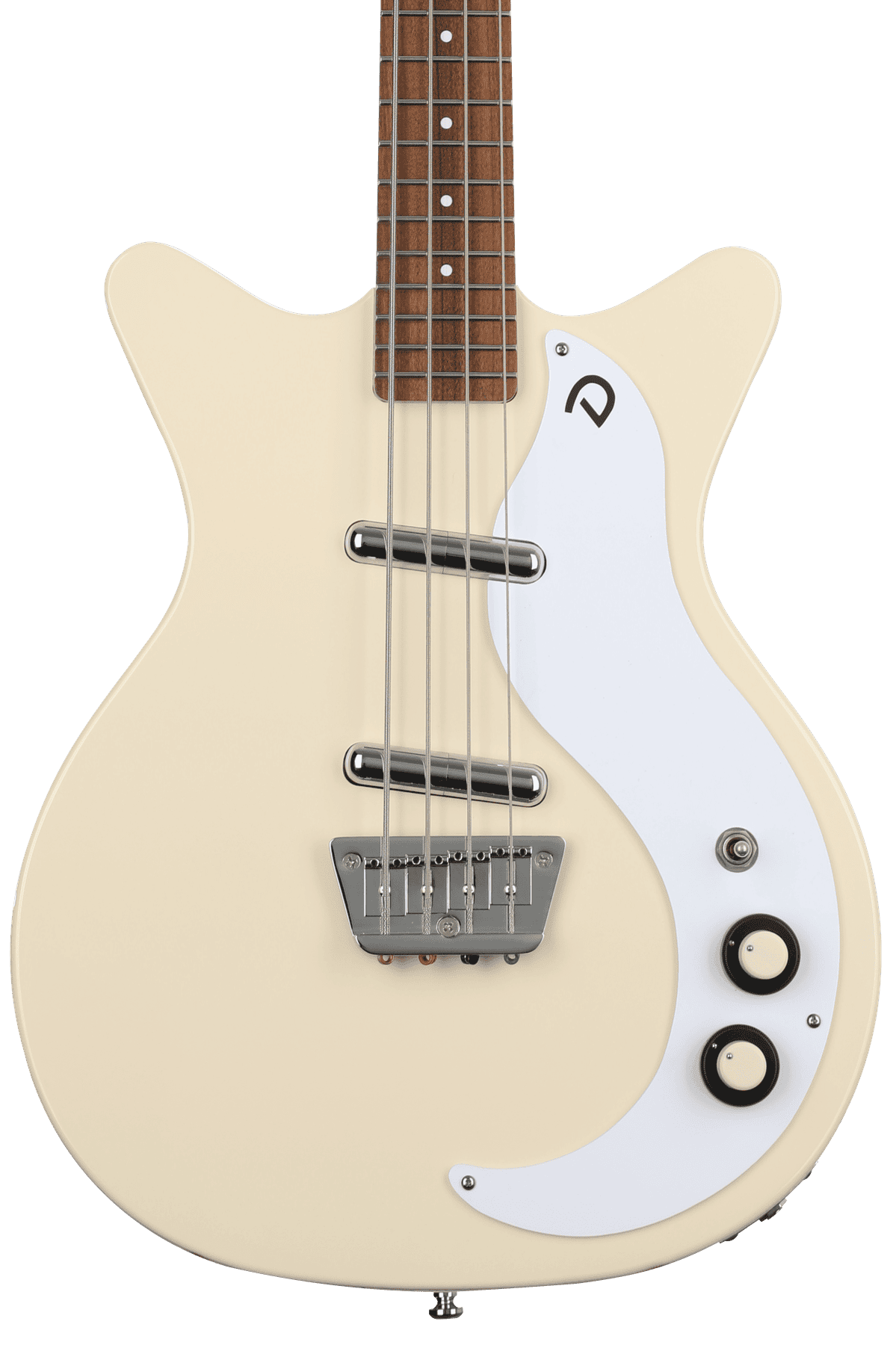 Danelectro '59DC Short Scale Bass Guitar - Vintage Cream