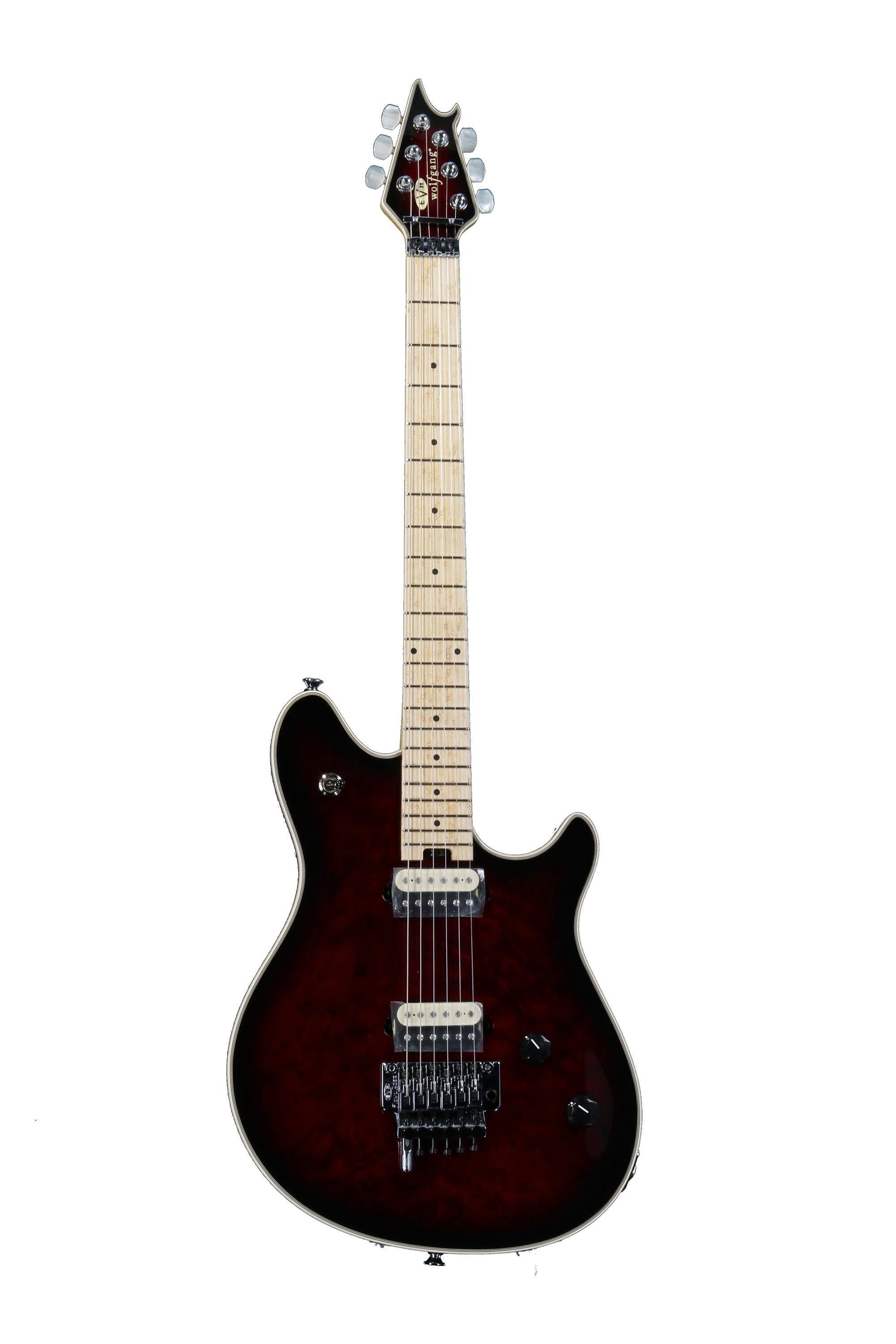 EVH Wolfgang　USA TransparentCherryQuilt EVH Wolfgang - Transparent Cherry Quilt | Sweetwater
