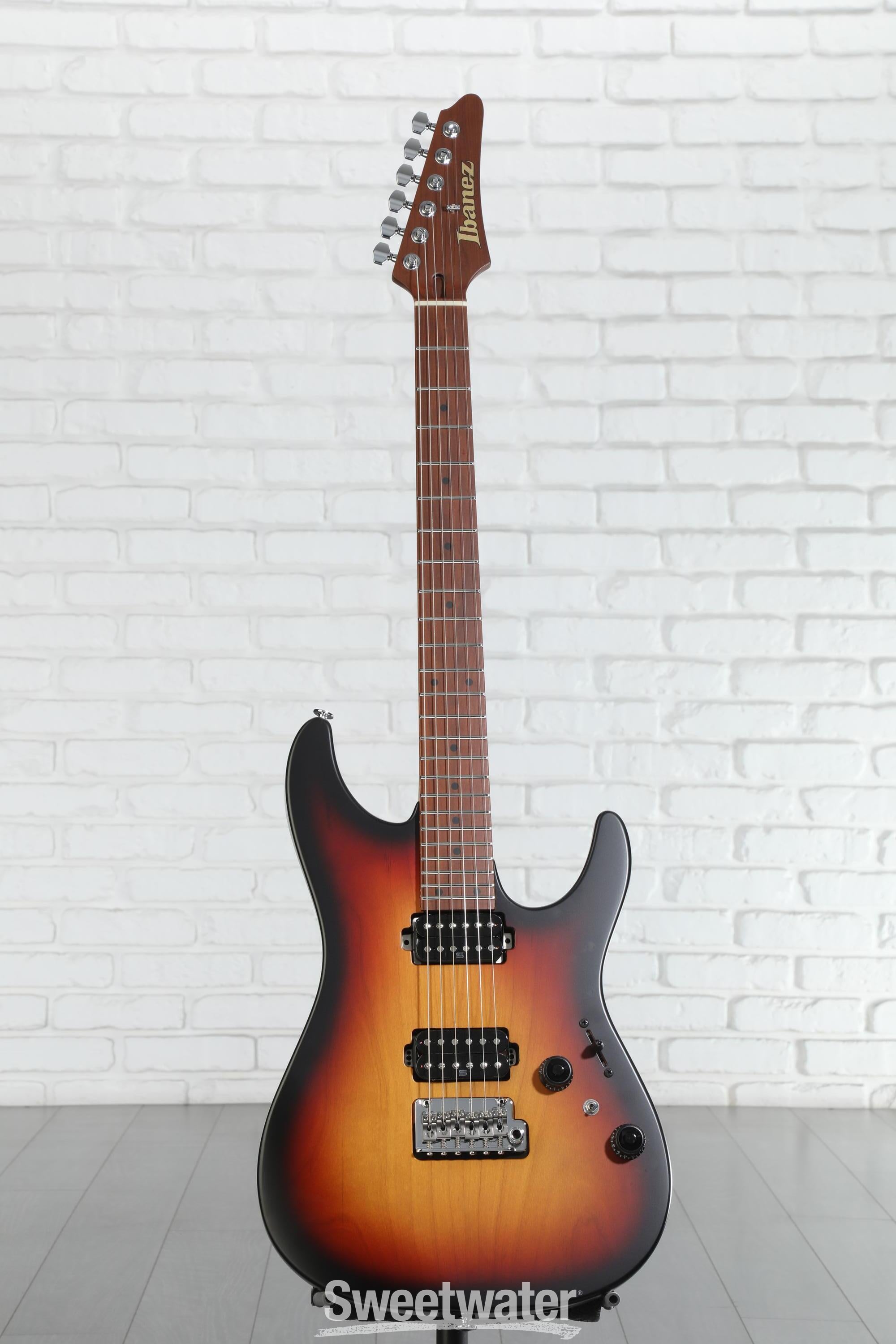Ibanez Prestige AZ2402 Electric Guitar - Tri Burst Fade Flat