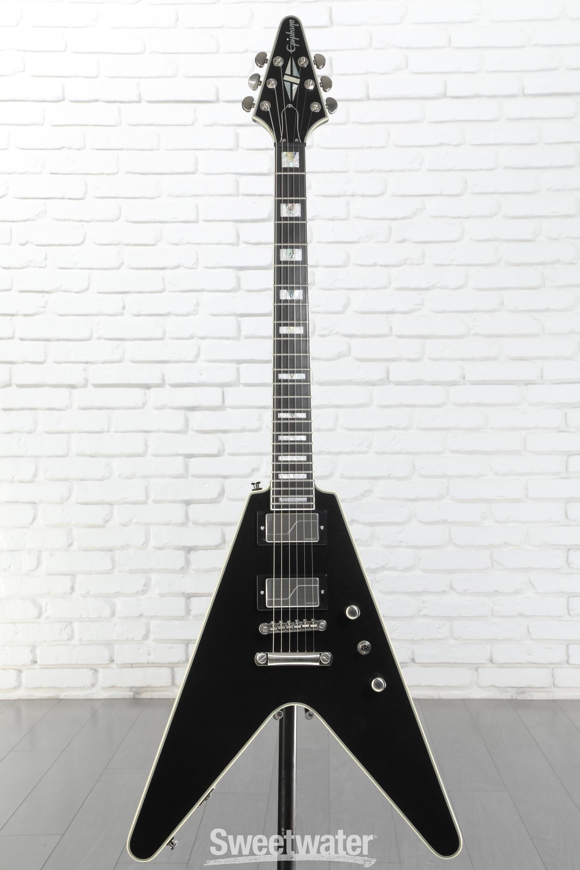 Epiphone Flying V ブラックエレキギター Epiphone Epiphone Flying V – Gibson