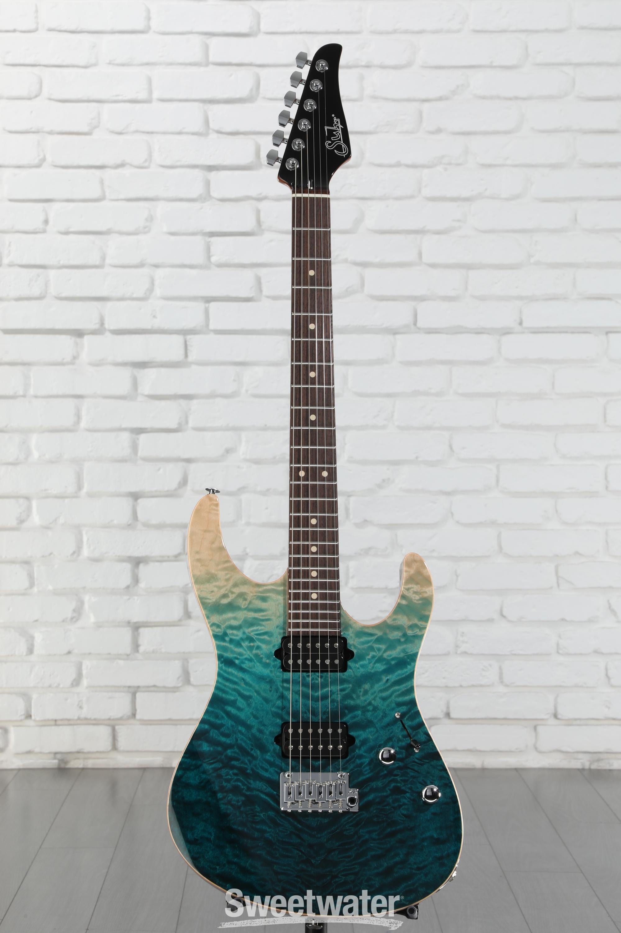 ギター suhr modern Suhr Modern Set Neck Electric Guitar - Teal Fade | Sweetwater
