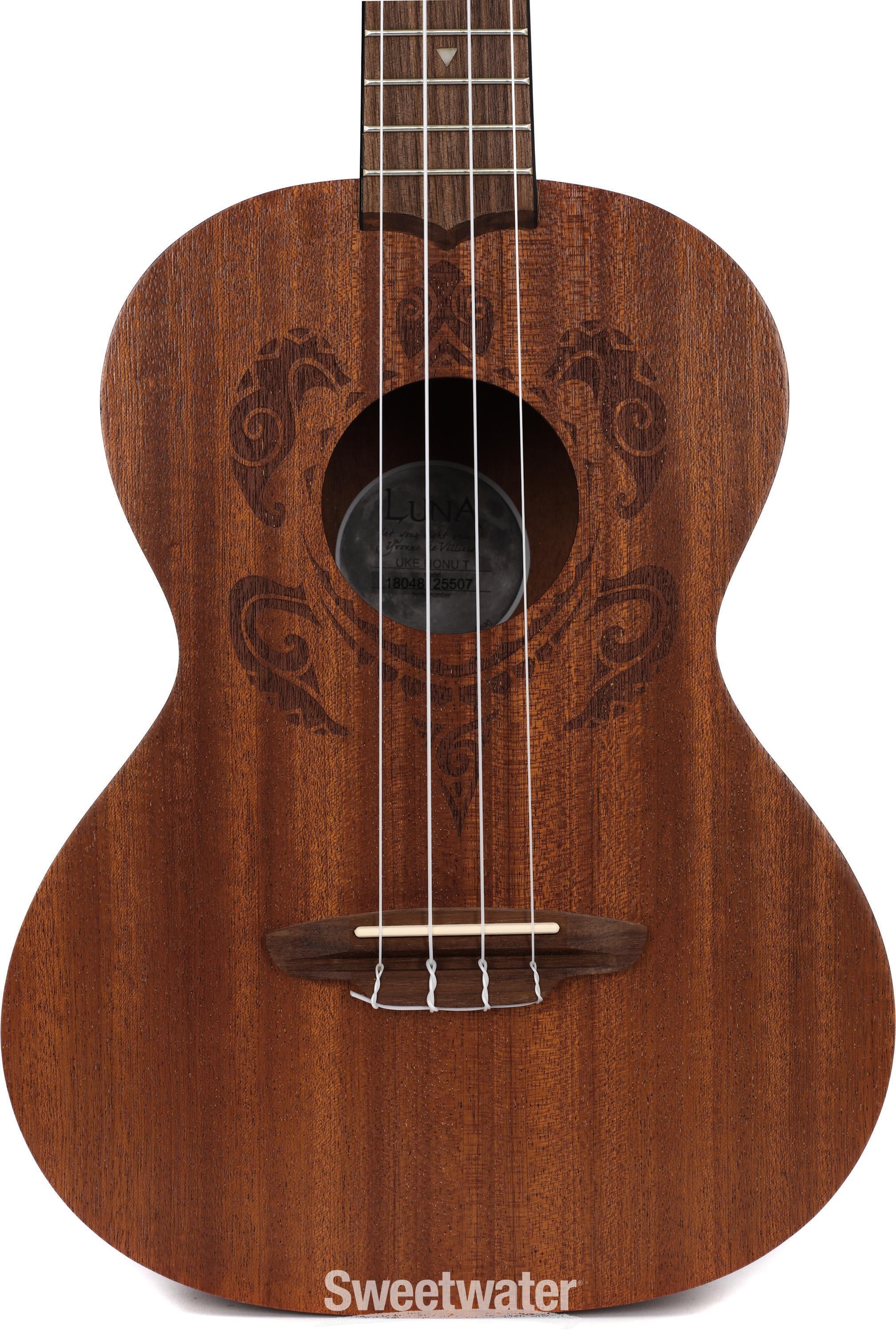 Luna uke deals tribal tenor