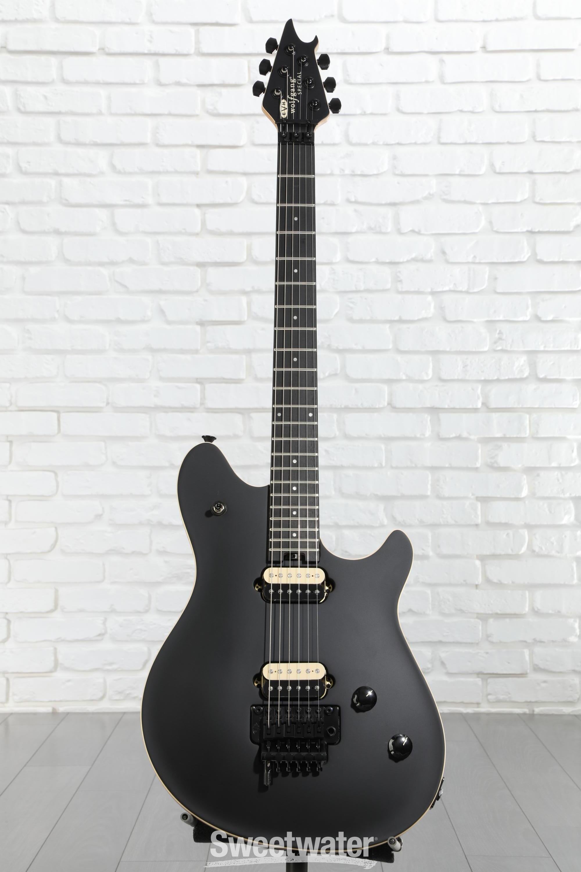 EVH Wolfgang Special Electric Guitar - Stealth Black | Sweetwater
