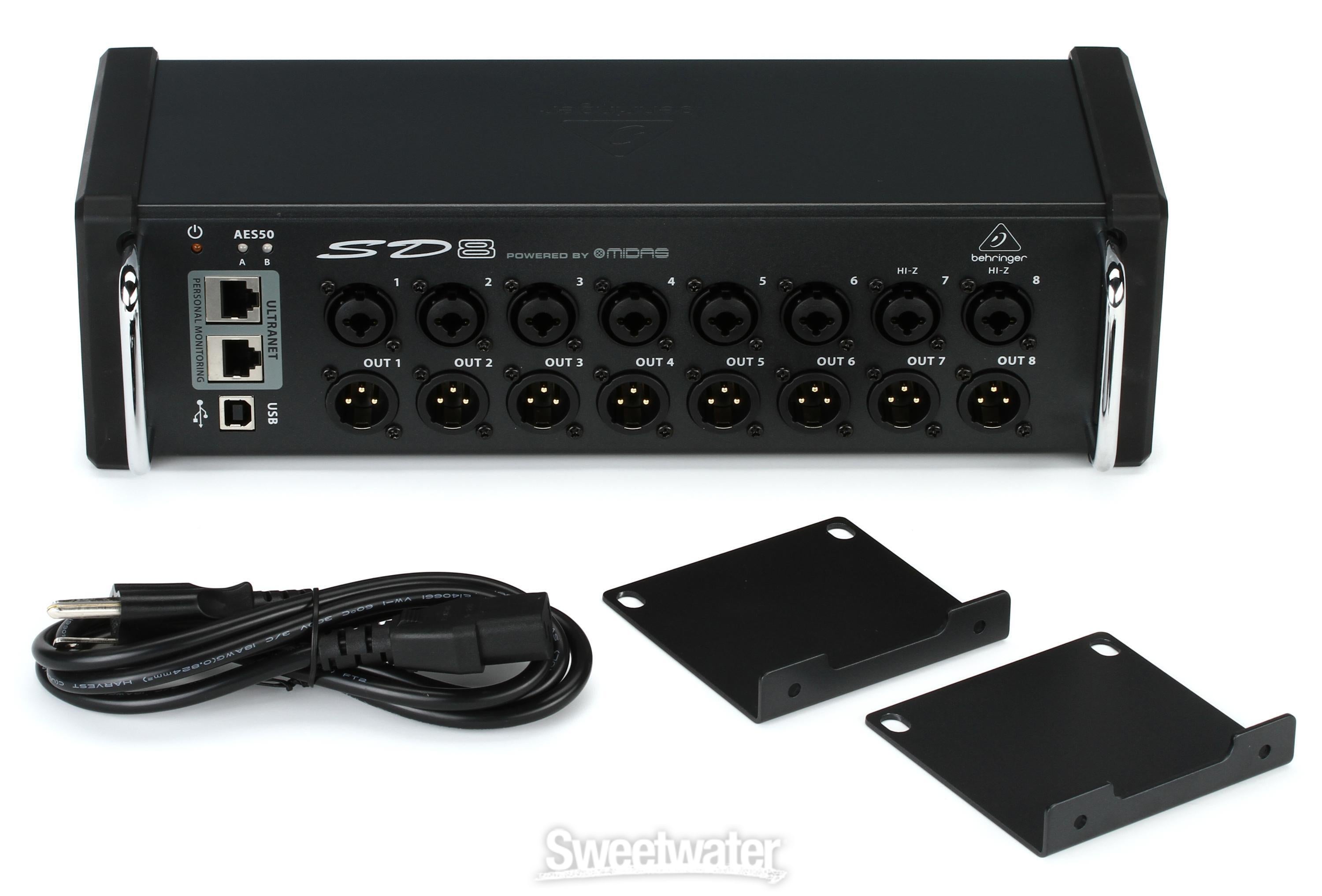 Behringer SD8 8-channel Stage Box | Sweetwater