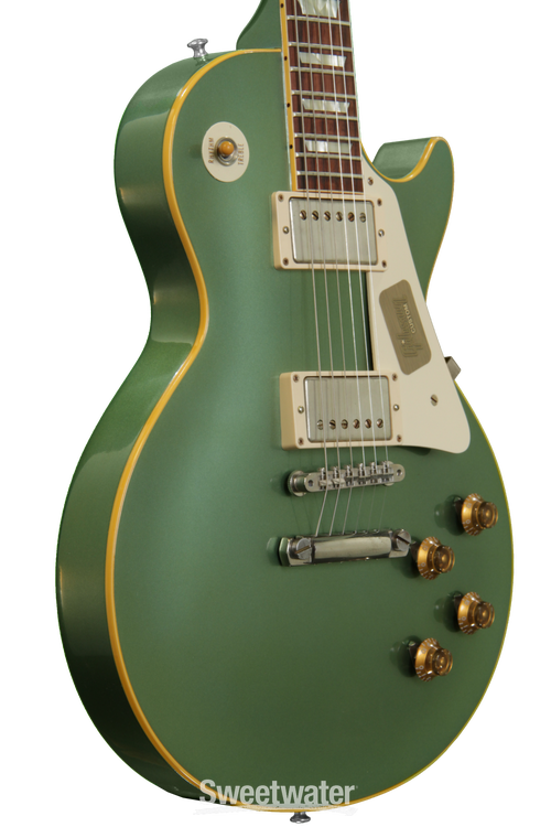 Gibson Custom 1958 Les Paul Plaintop Reissue VOS - Inverness Green