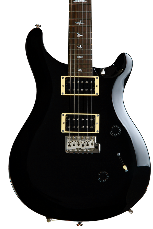 「「値下げ」PRS SE STANDARD 24 Satin Black PRS SE Standard 24 - Black | Sweetwater