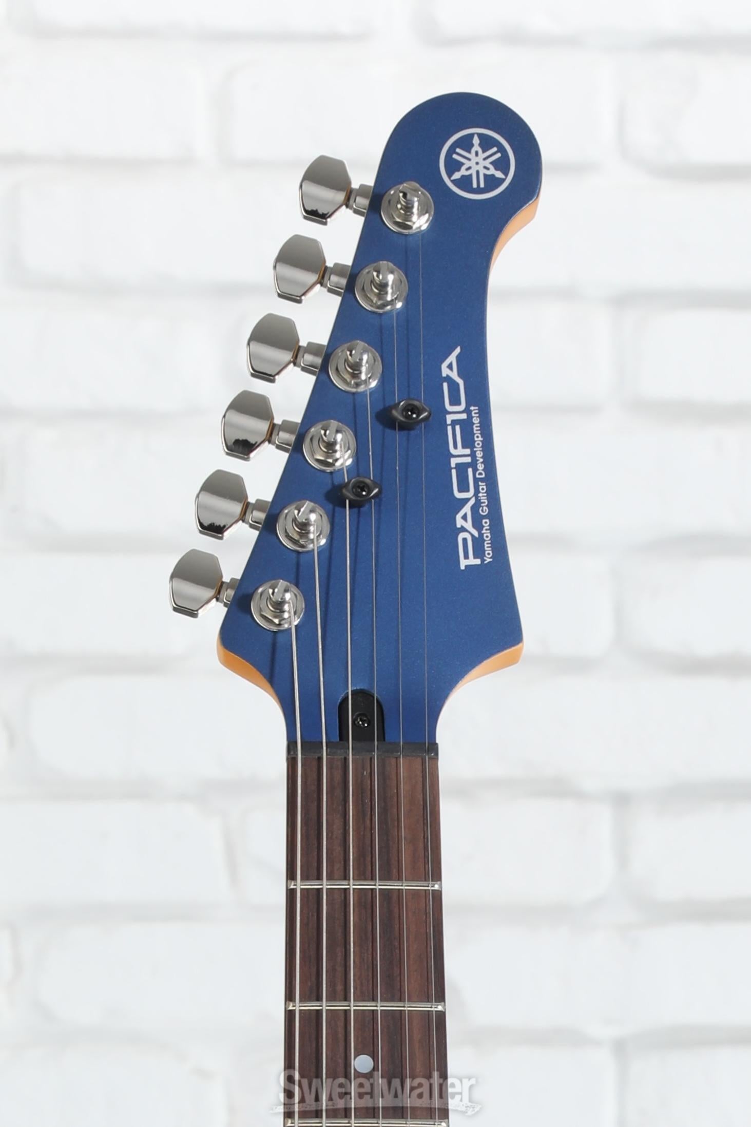 Yamaha PAC612VIIX Pacifica Electric Guitar - Matte Silk Blue