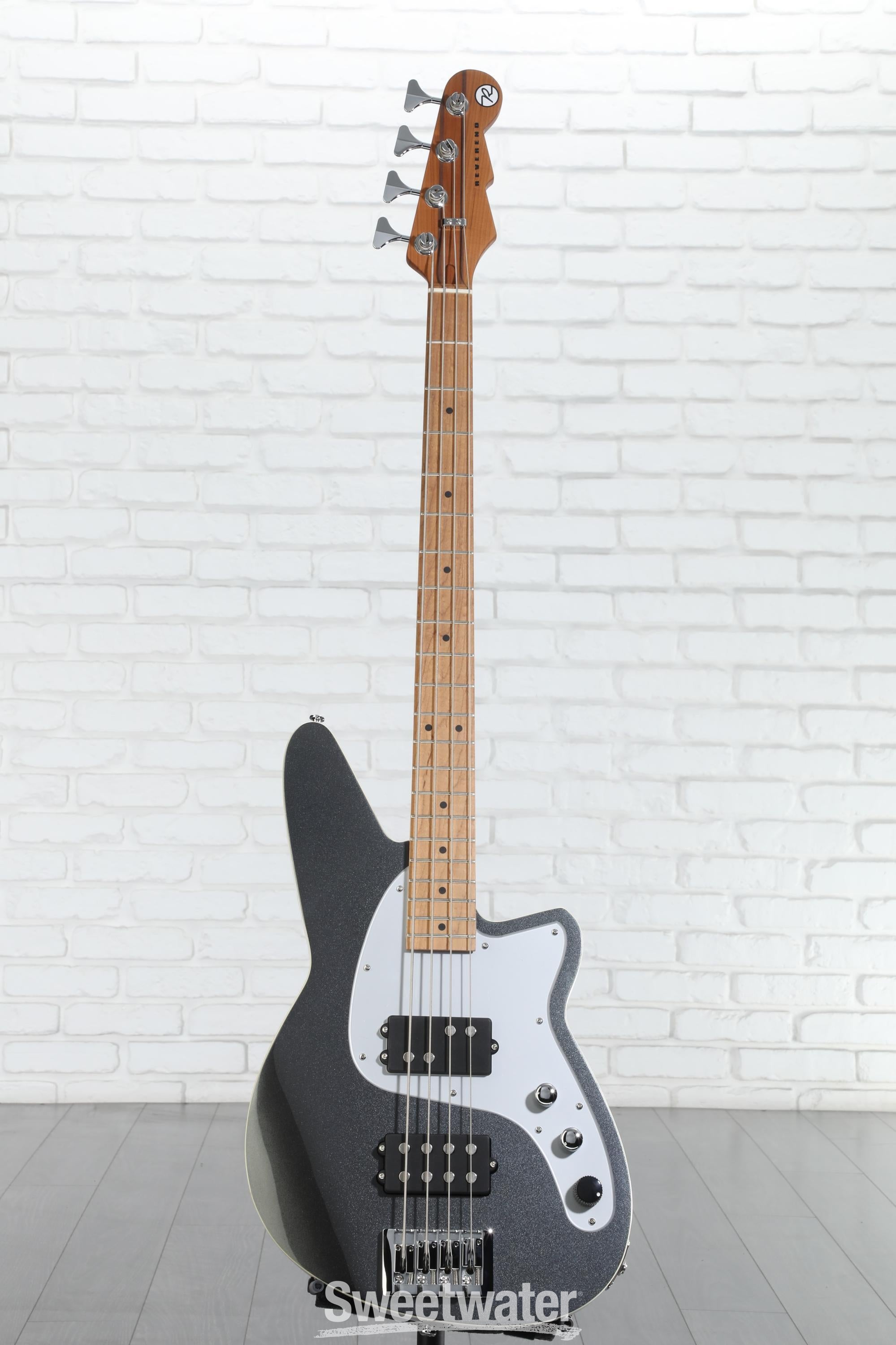 Reverend Mercalli 4 Bass Guitar - Gunmetal | Sweetwater
