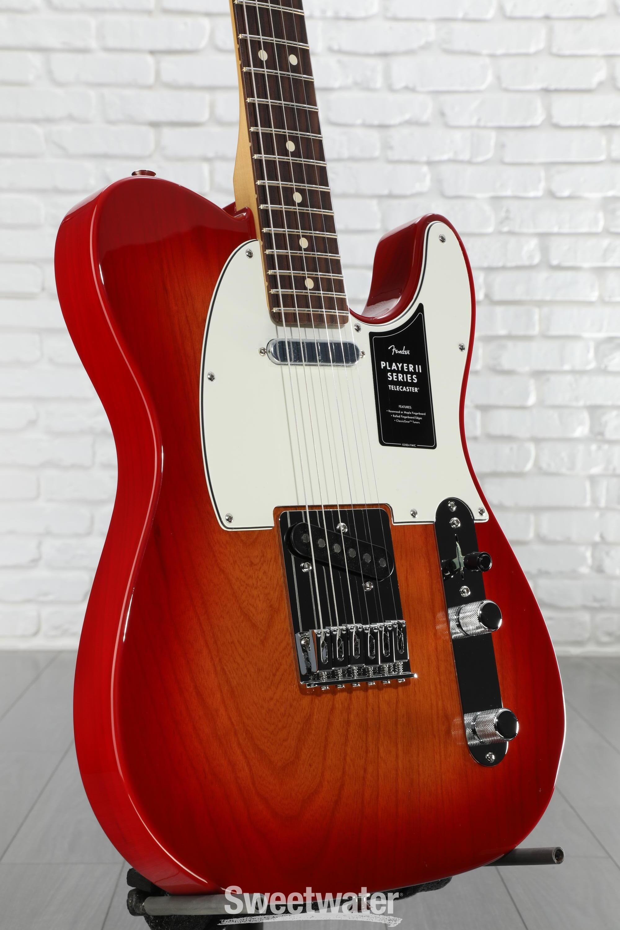 Fender Player II Telecaster Electric Guitar - Aged Cherry Burst