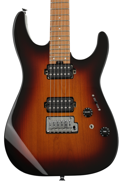 Charvel Pro Mod DK24 HH 2PT Electric Guitar 3 Tone Sunburst Sweetwater