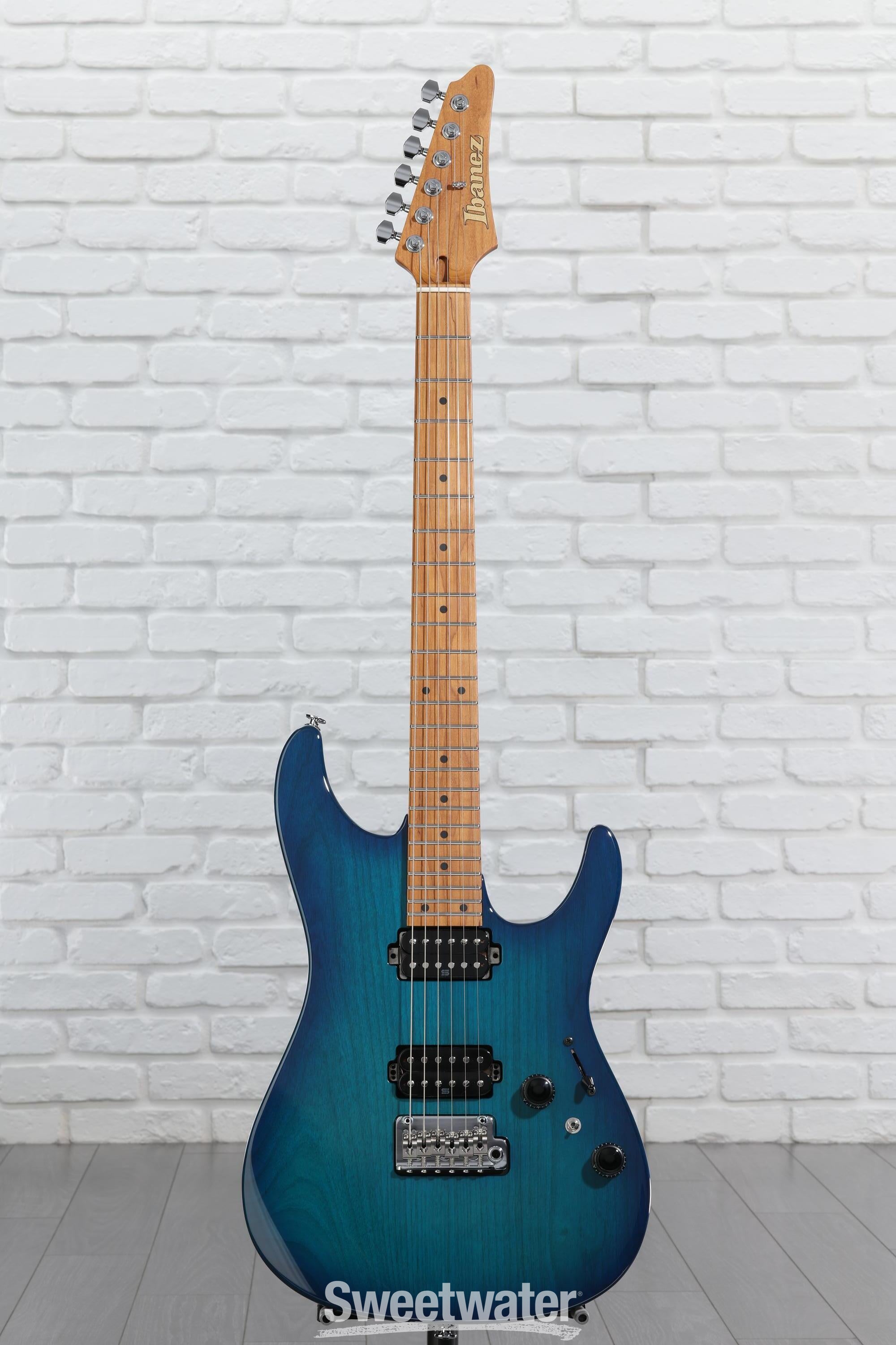 Ibanez エレキギター AZ2402 prestage Ibanez Prestige AZ2402 Electric Guitar (with Case), Tri Fade