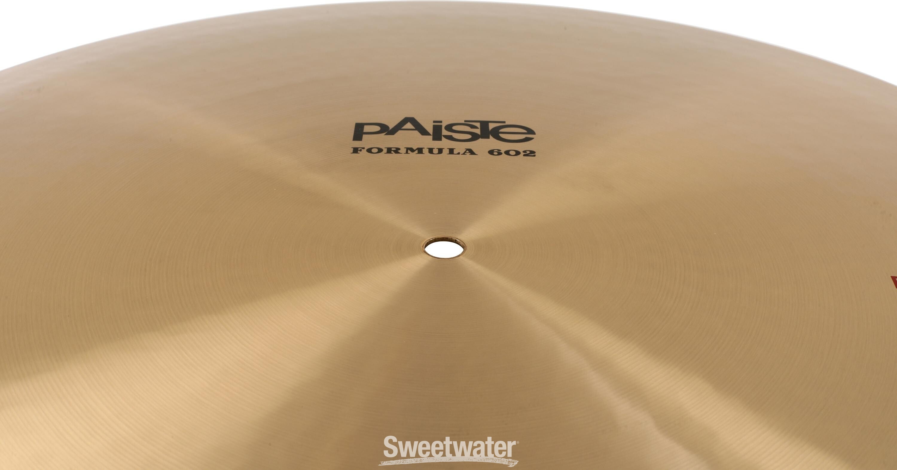Paiste Formula 602 Thin Flat Ride - 22-inch | Sweetwater