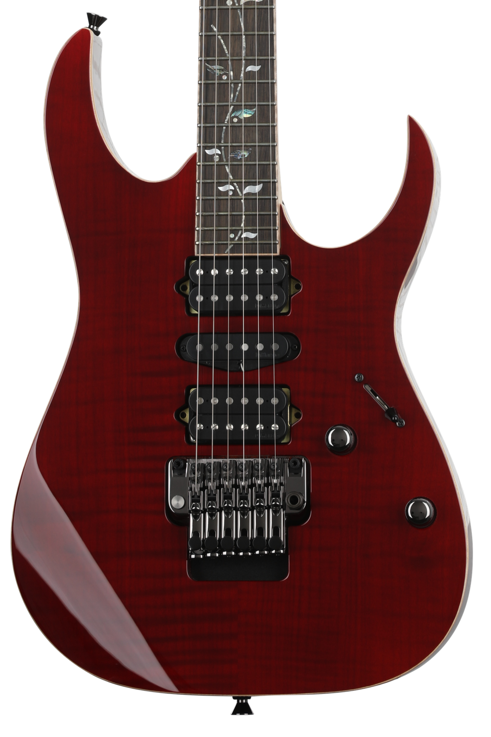 Ibanez J Custom RG8570Z Electric Guitar - Almandite Garnet - Sweetwater  Exclusive