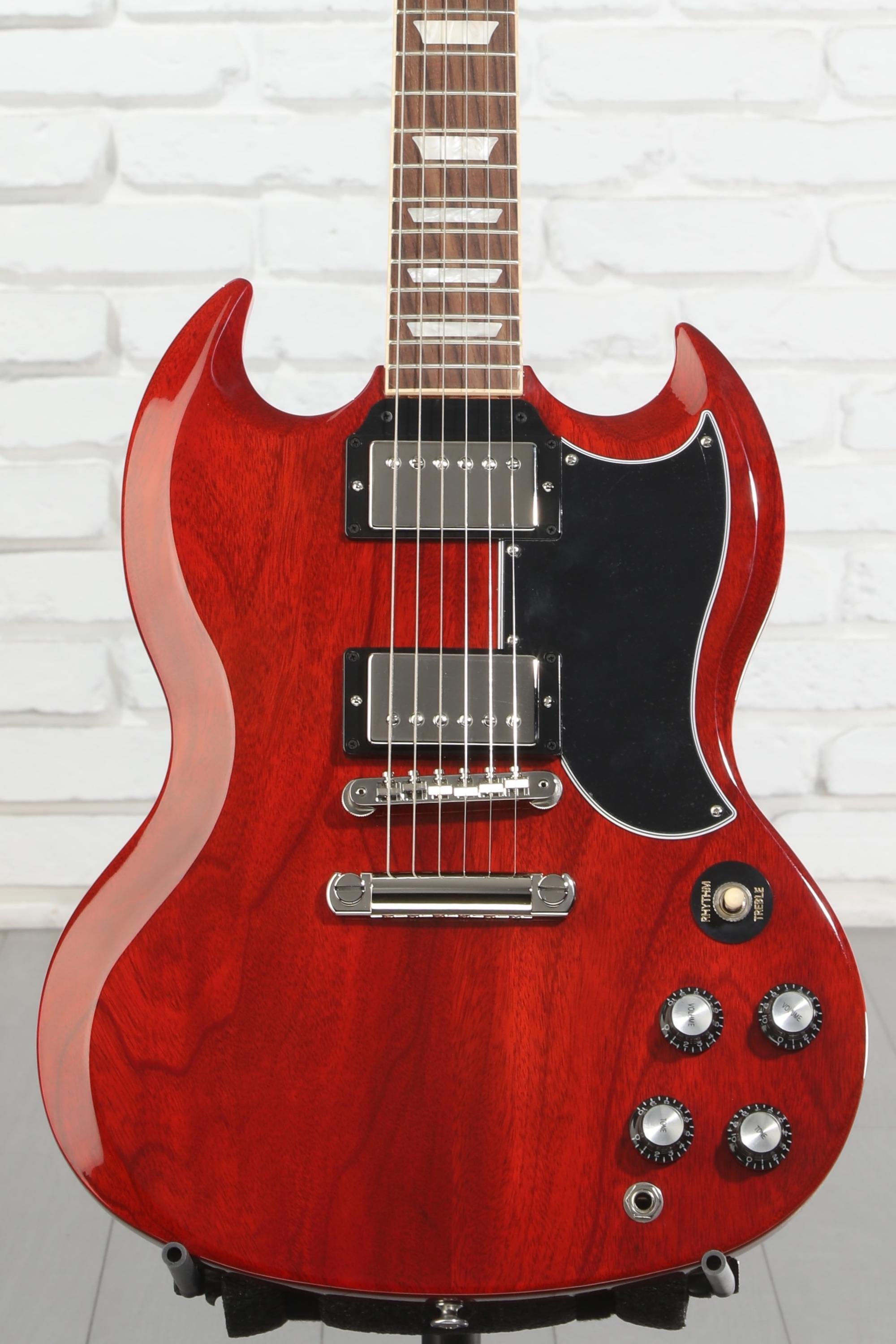 Gibson SG Standard '61 Electric Guitar - Vintage Cherry | Sweetwater