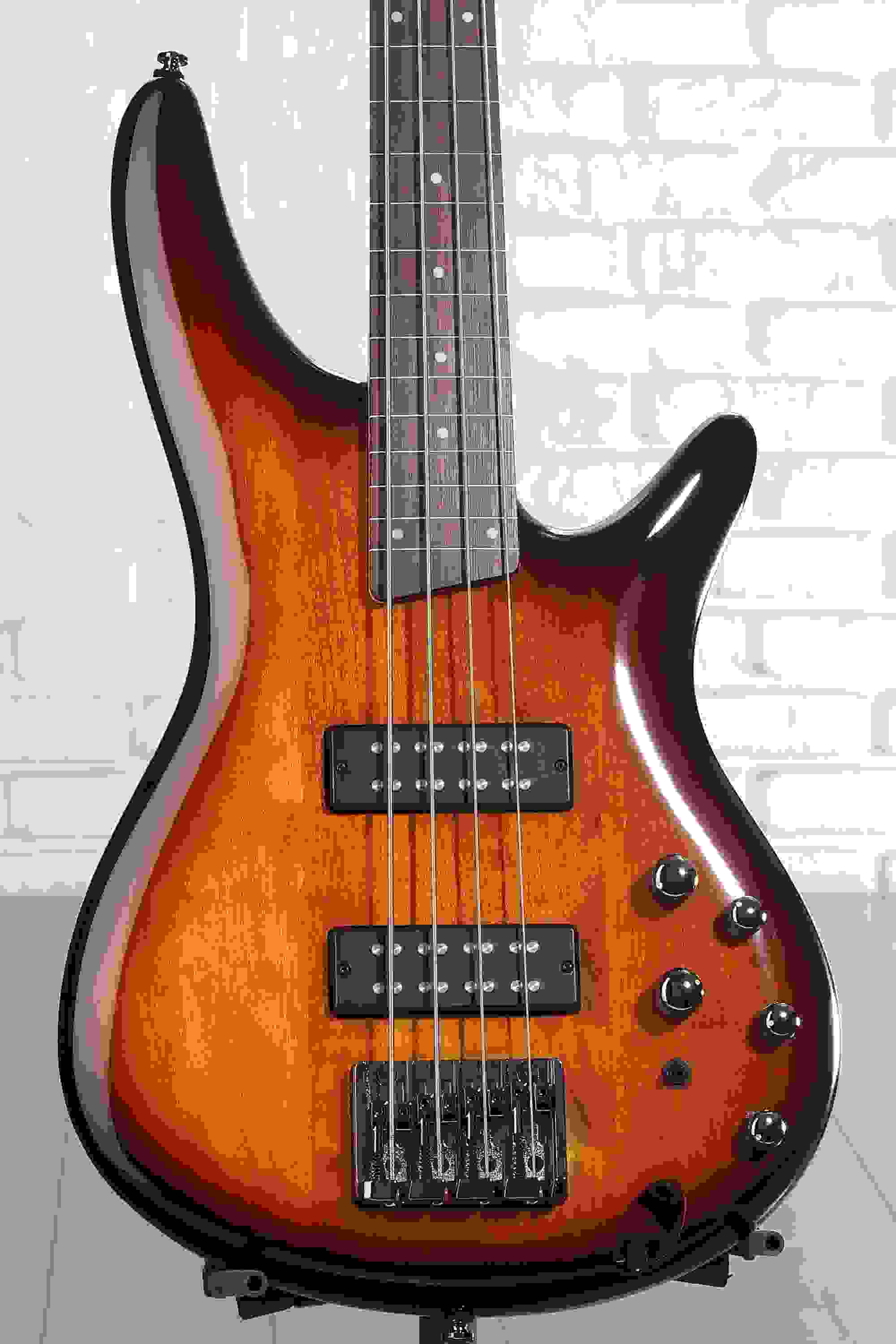 Ibanez Standard SR370E Fretless Bass Guitar - Brown Burst