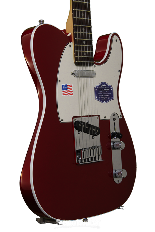 Fender American Deluxe Telecaster - Candy Apple Red, Rosewood | Sweetwater