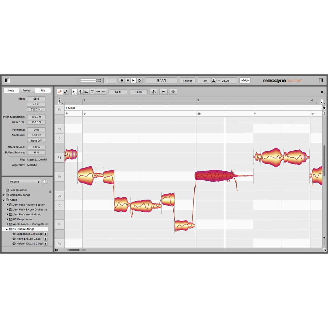 Celemony Melodyne 5 assistant | Sweetwater Celemony Melodyne 5 assistant | Sweetwater