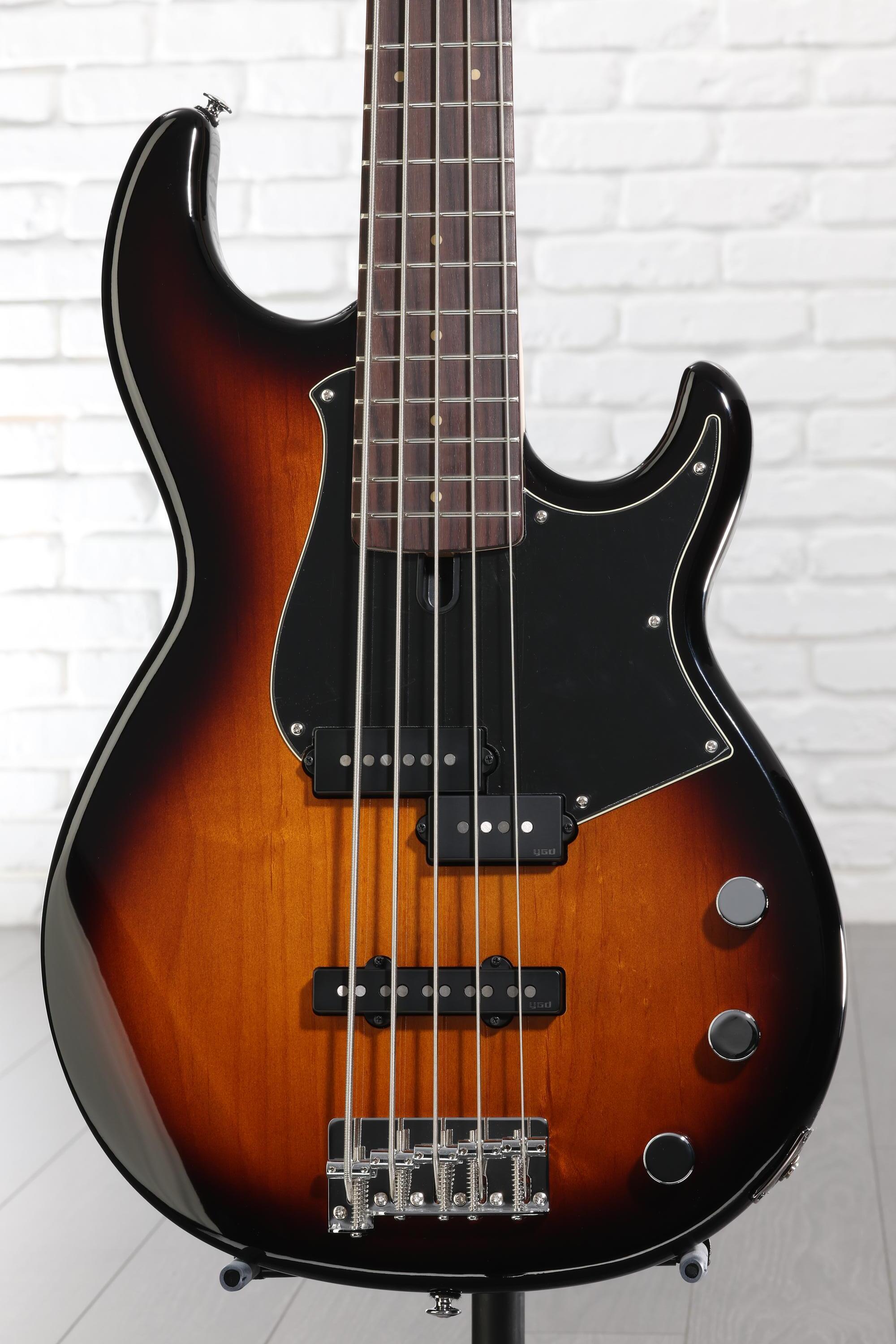 Yamaha BB435 5-string Bass Guitar - Tobacco Brown Sunburst