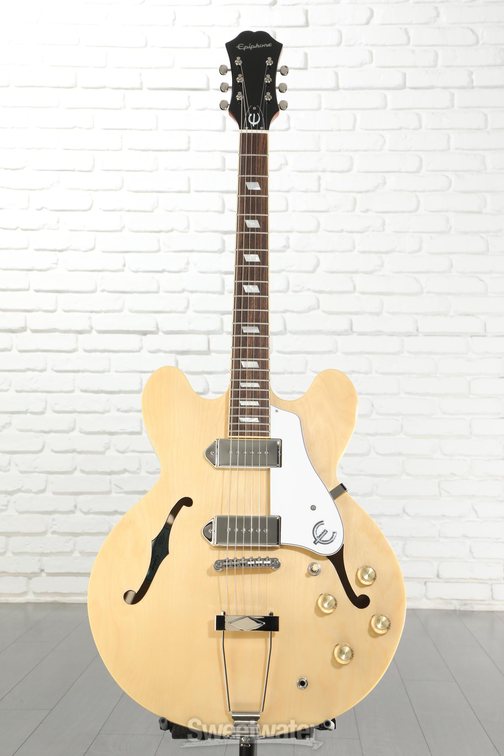 Epiphone Casinoナチュラル Epiphone Casino Hollowbody Electric Guitar - Natural | Sweetwater