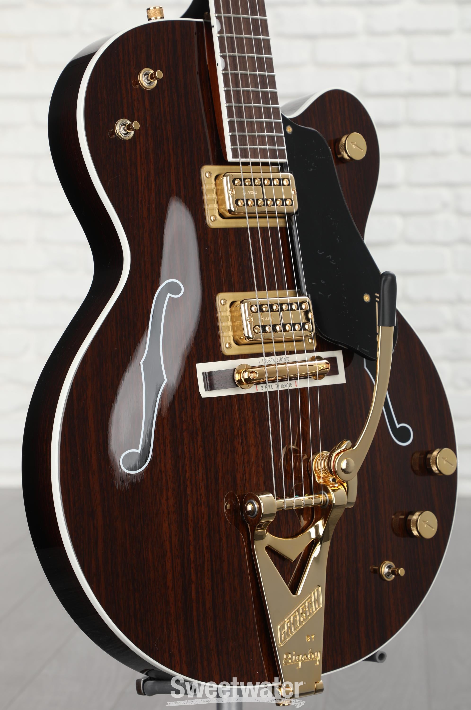 Gretsch G6119TG-62RW-LTD Limited Edition '62 Rosewood Tenny Hollowbody  Electric Guitar - Natural