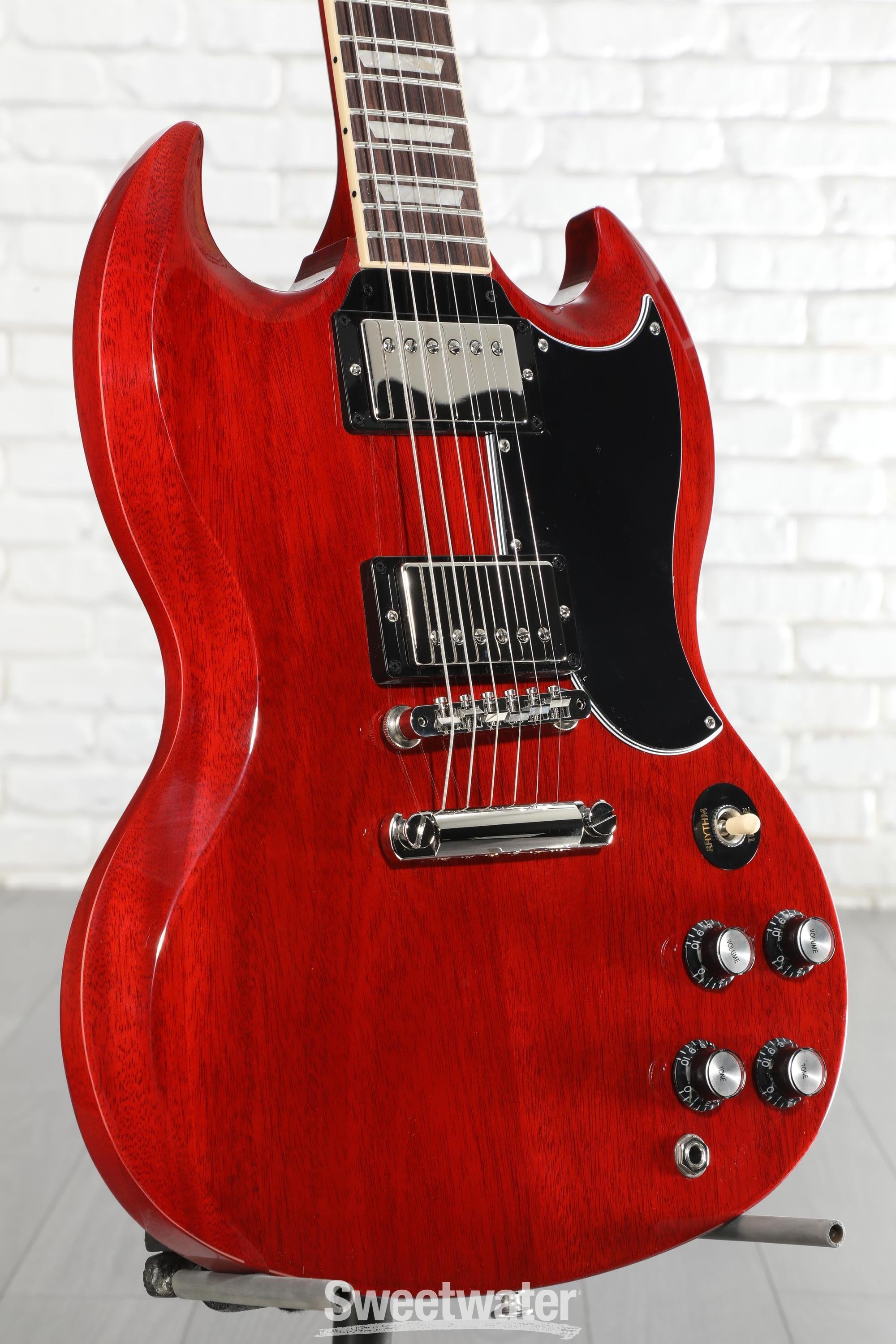 ギター Gibson USA SG '61 Reissue Cherry Gibson SG Standard '61 Vintage Cherry (SN: 212520097) | Gino Guitars