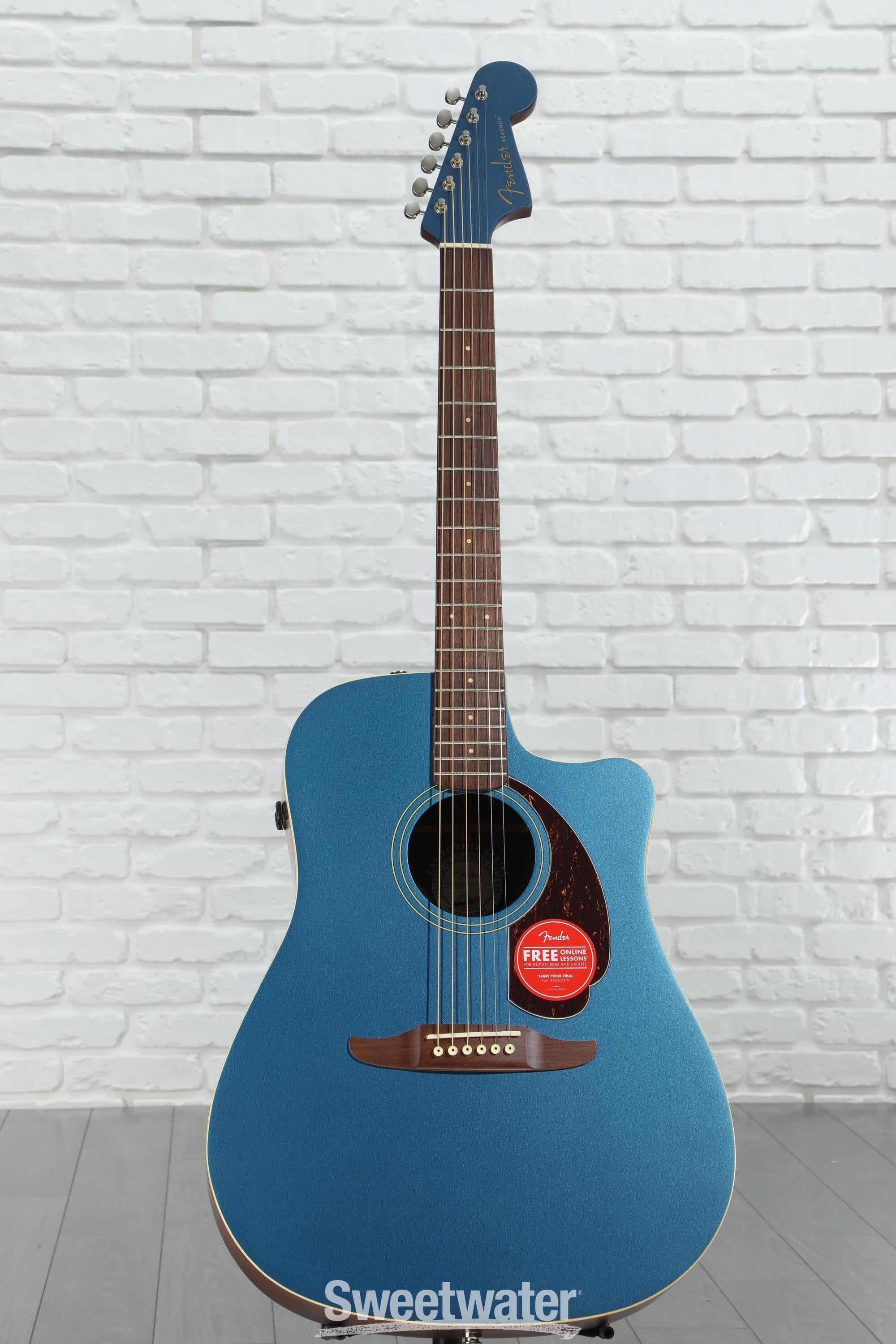 Fender Redondo Player Acoustic-electric Guitar - Lake Placid
