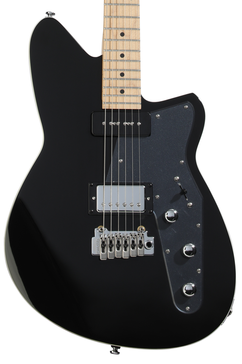 Reverend Double Agent W Electric Guitar - Midnight Black, Maple