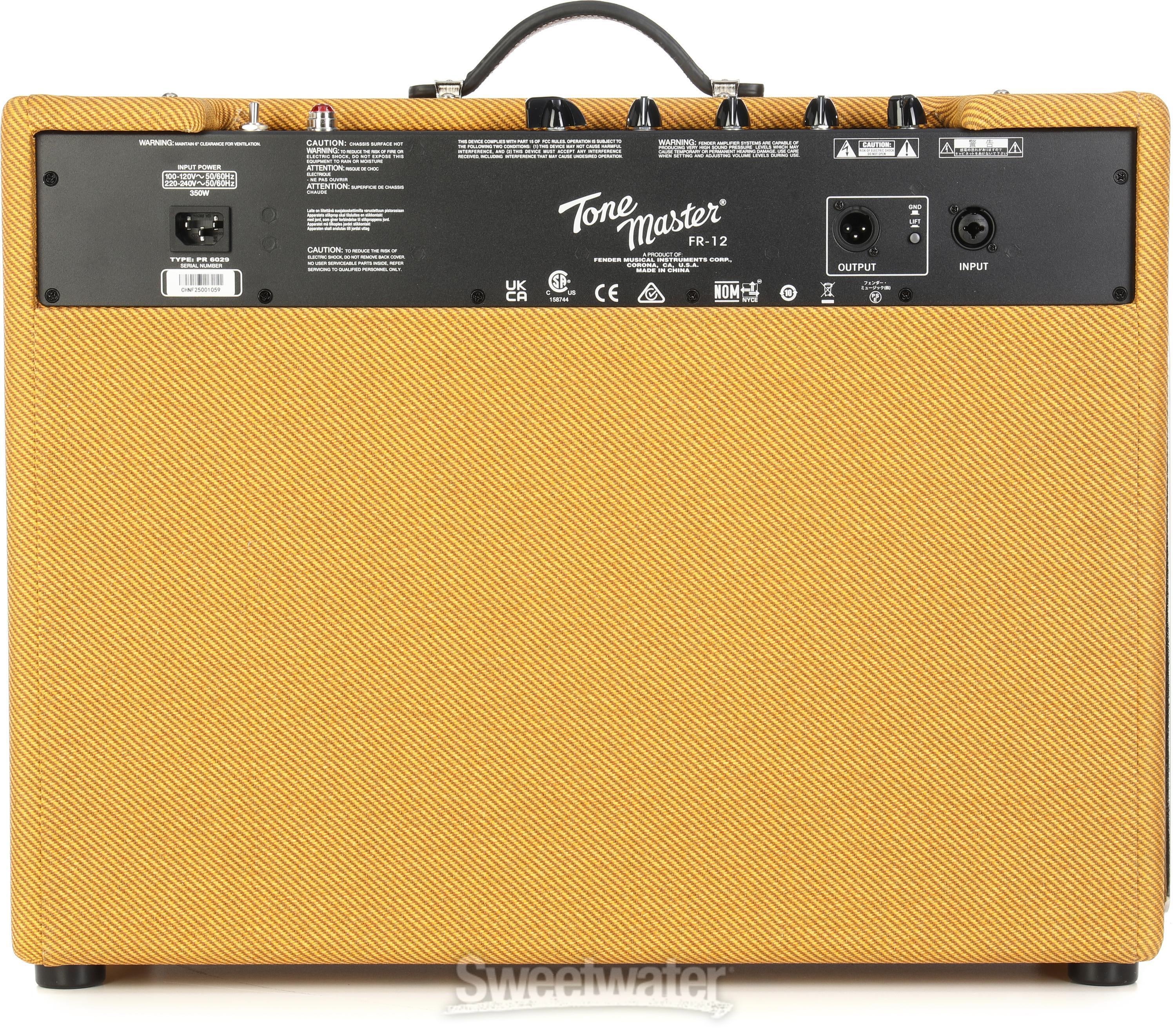 Fender Tone Master FR-12 1,000-watt 1 x 12-inch Speaker Cabinet