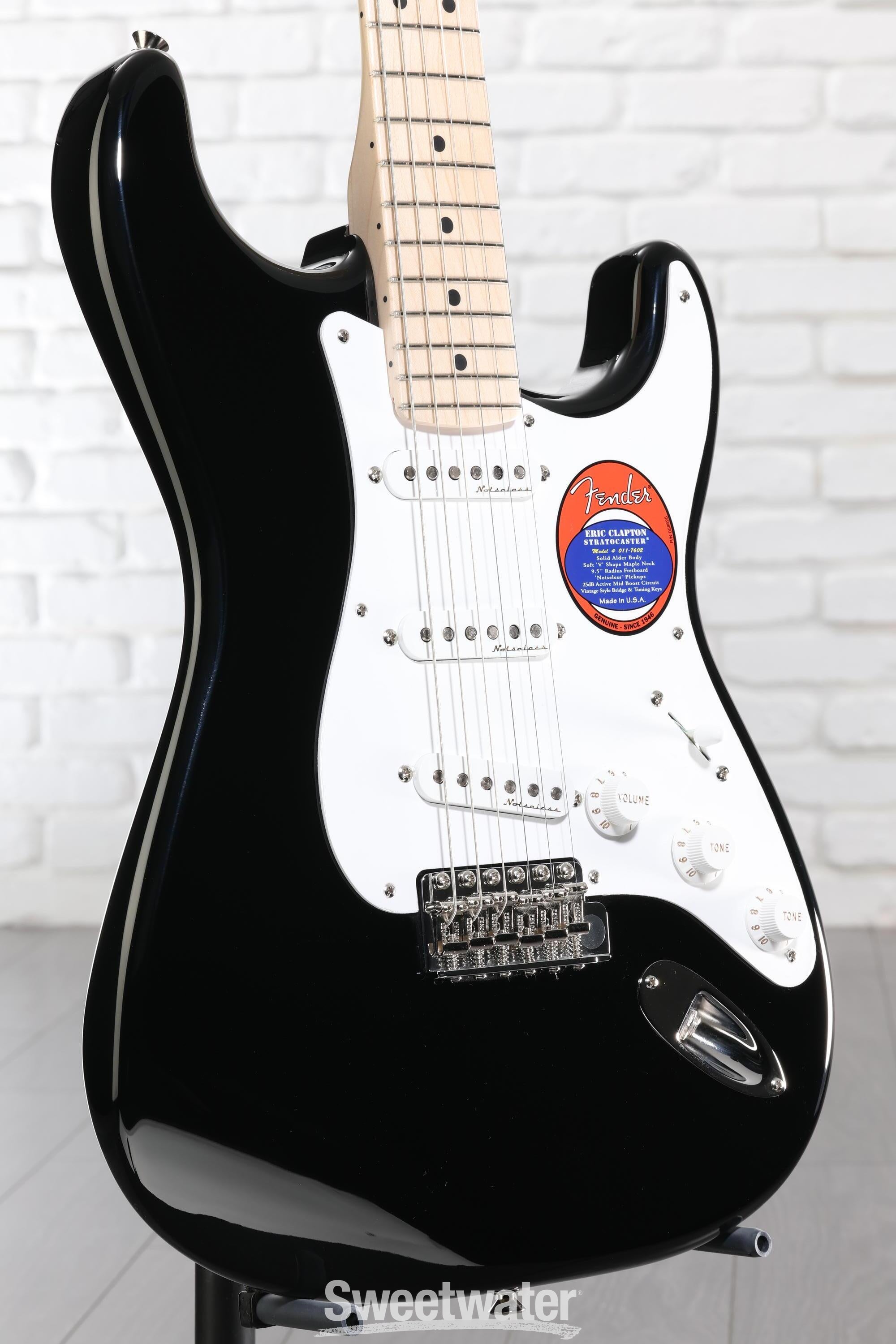 Fender Eric Clapton Stratocaster - Black with Maple Fingerboard