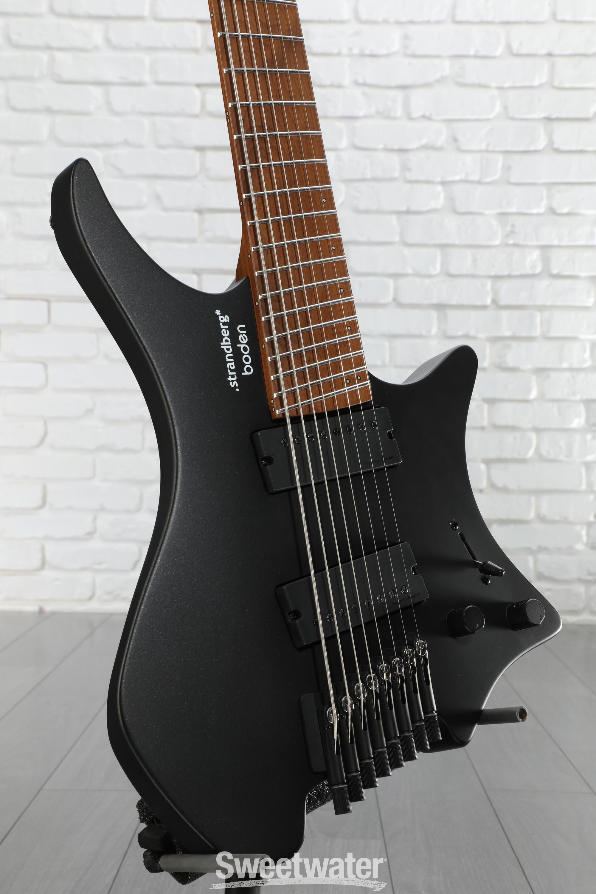 Photo of Strandberg Boden Standard N2.8 8-string Electric Guitar - Black Satin Metallic