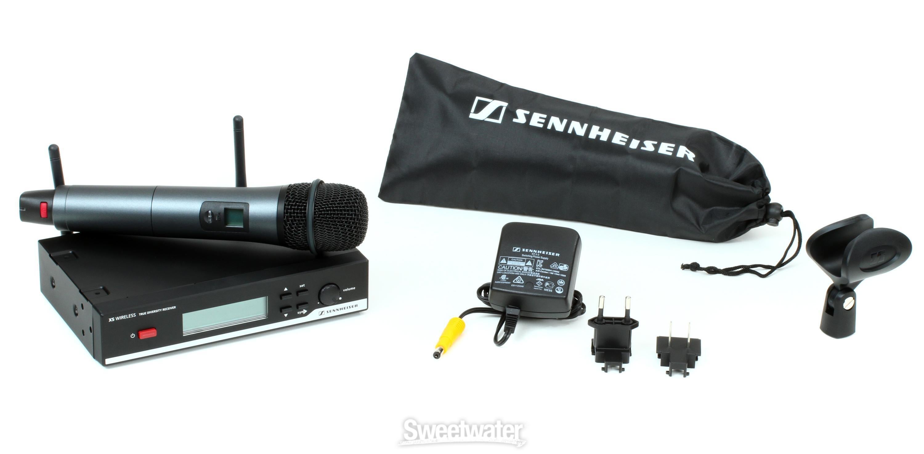 Sennheiser XSW 65 Vocal Set B Range 614 636 MHz Sweetwater