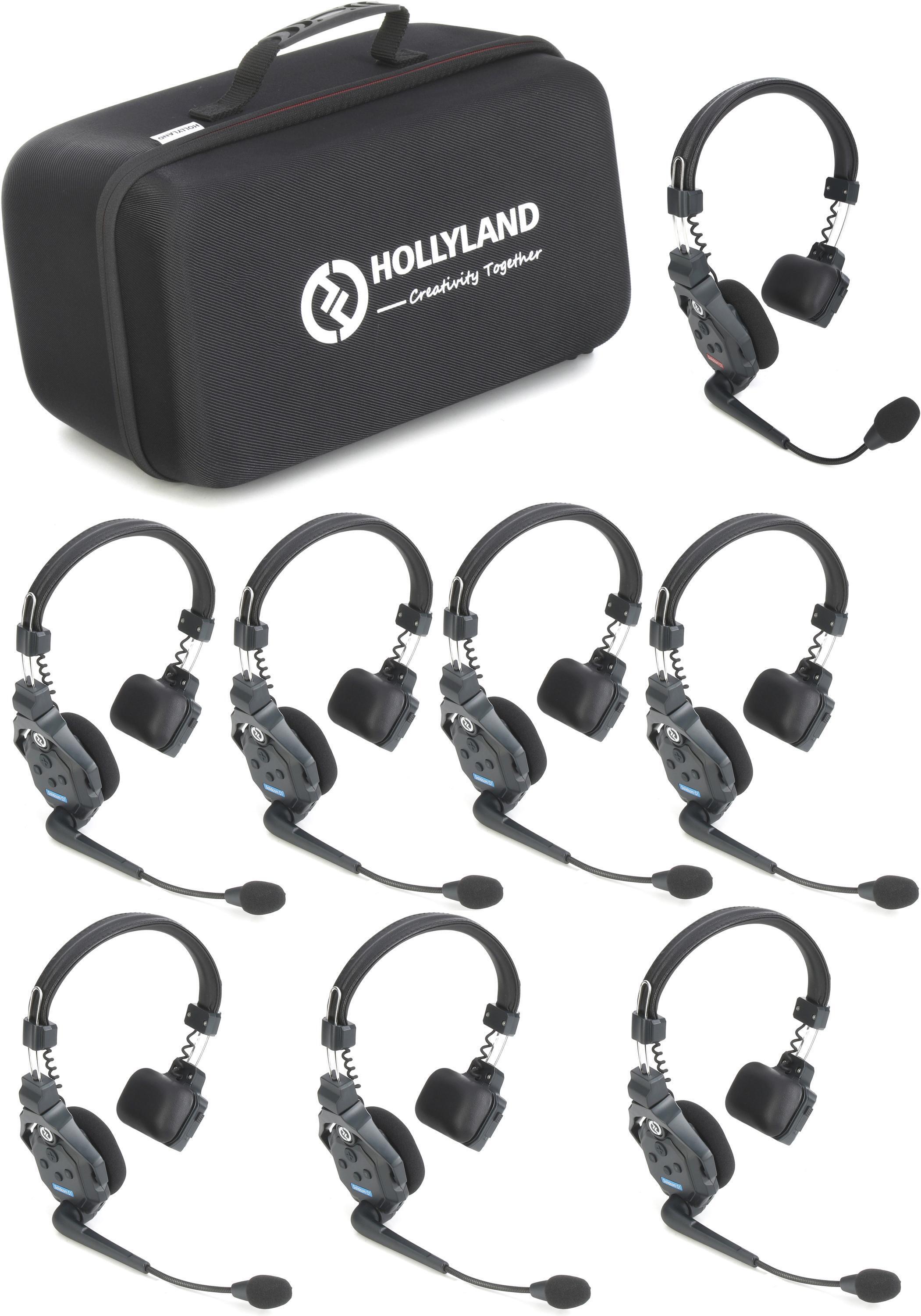 Hollyland Solidcom C1 Wireless Intercom System - 6 Headsets