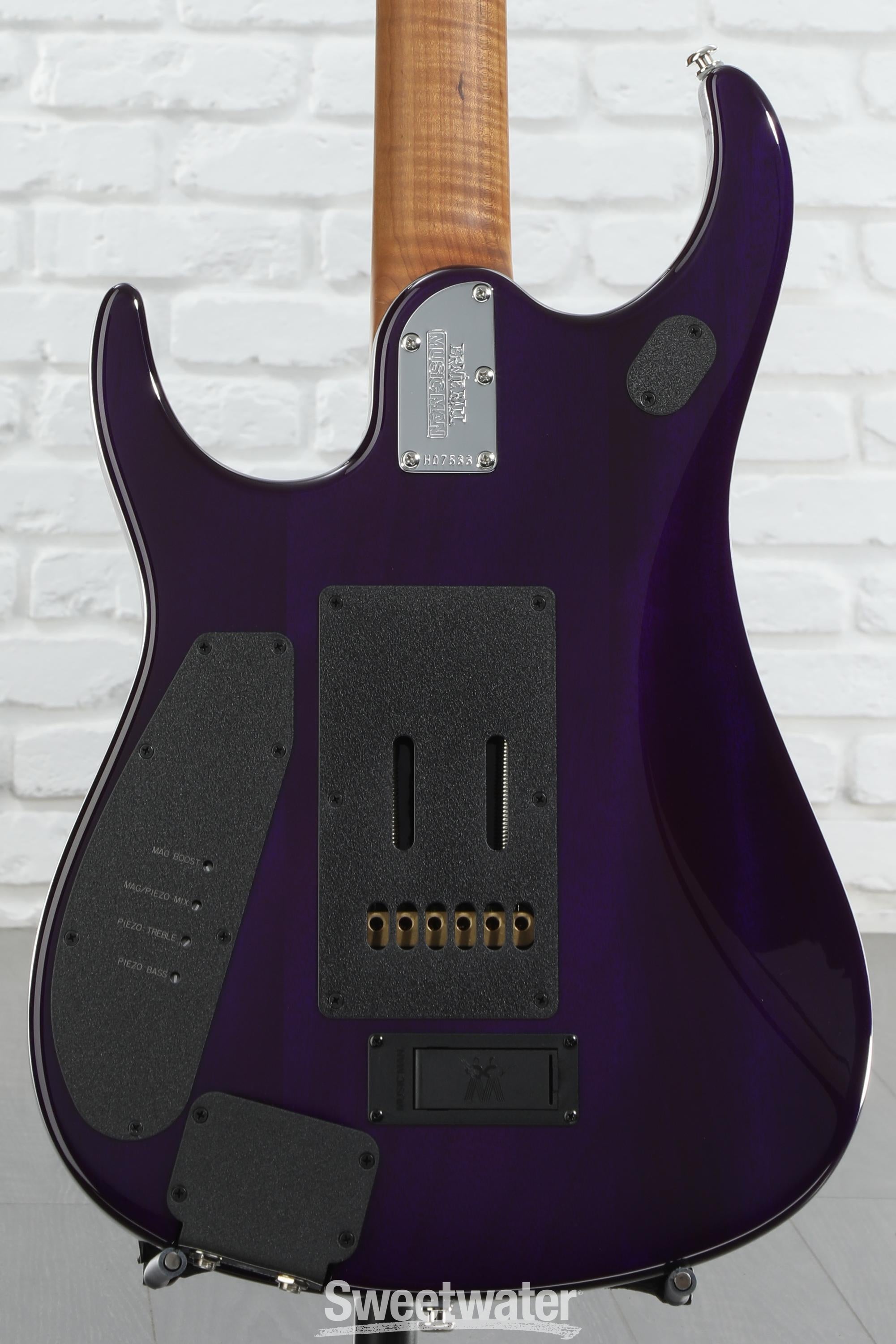 Ernie Ball Music Man JP15 Electric Guitar - Purple Nebula