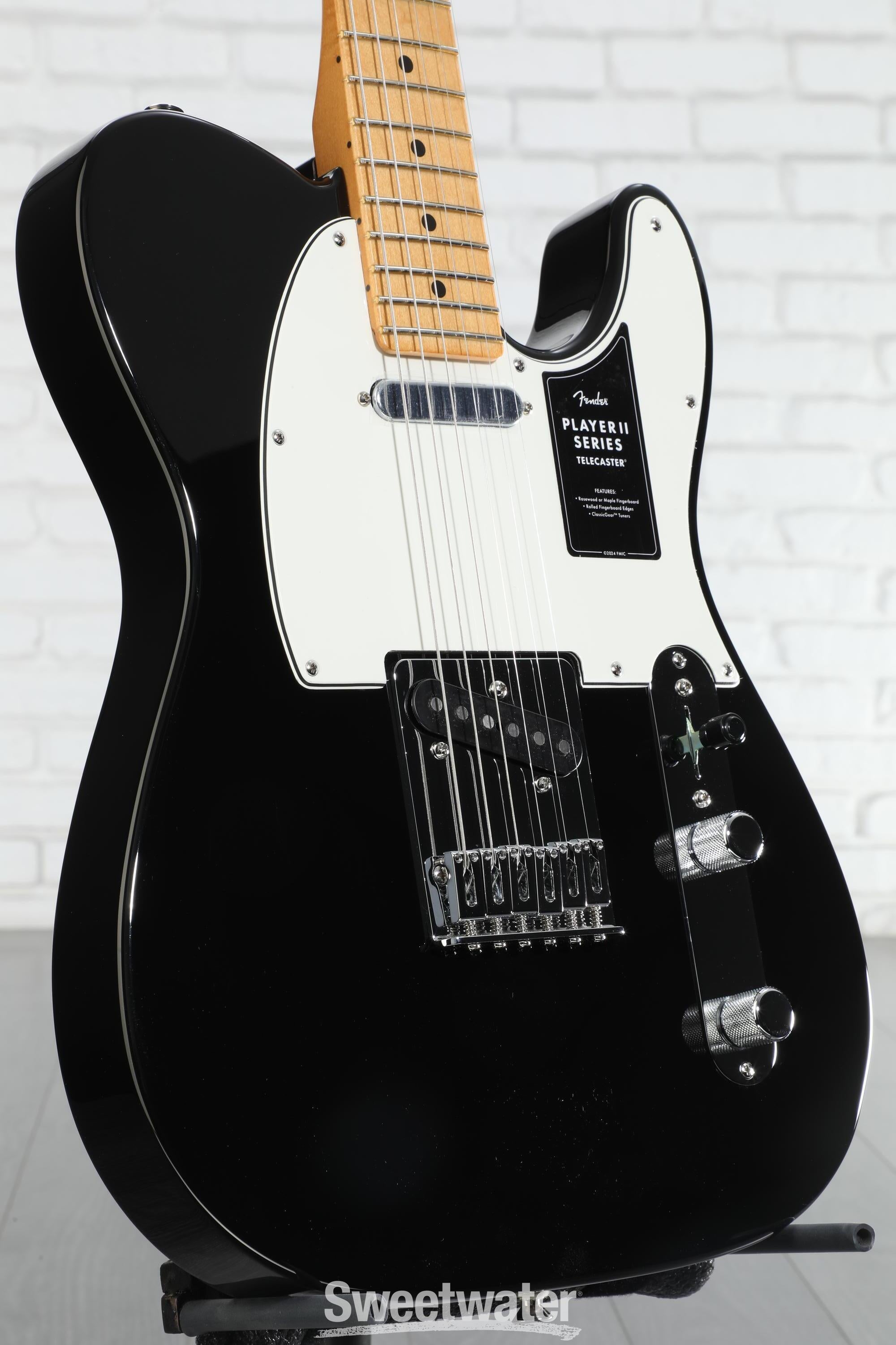 Fender Player II Telecaster Electric Guitar - Black with