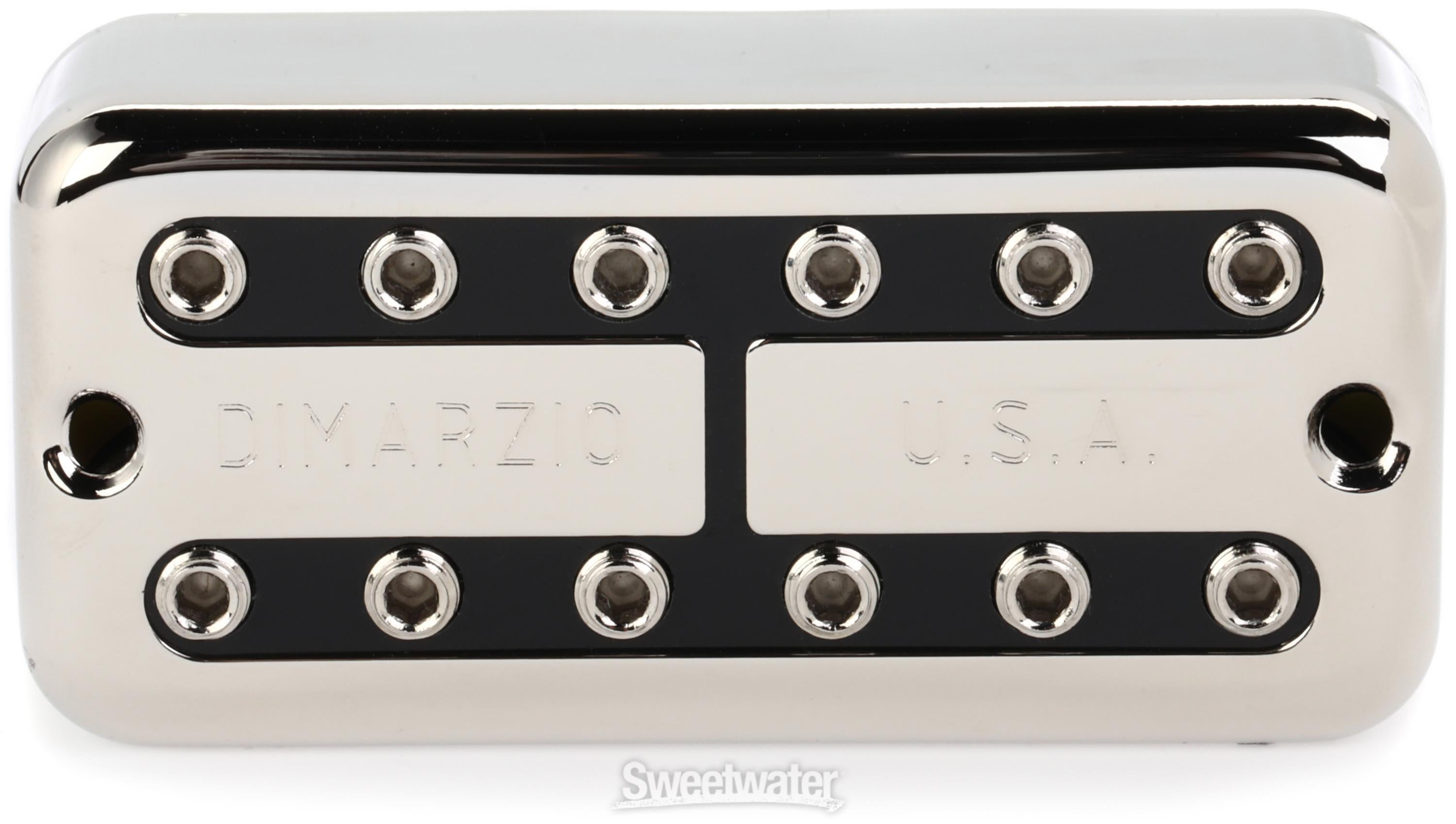DiMarzio Super Distor'Tron F-spaced Humbucker Pickup - Nickel